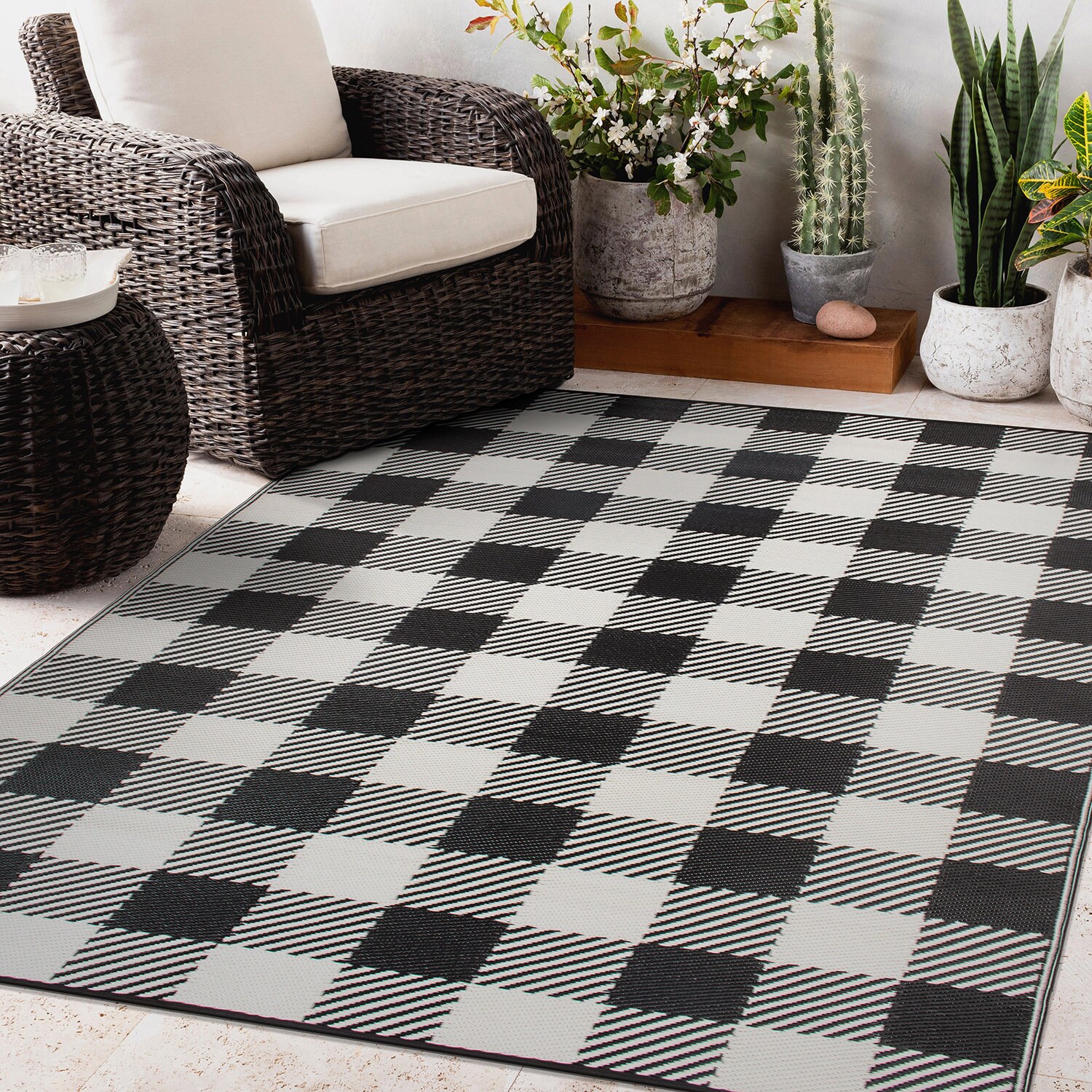 World Rug Gallery 6061BLACK5X7 rugs - View #11