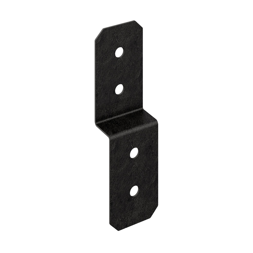 Simpson Strong-Tie APVDJT2-4 Outdoor Accents Avant 2-in x 4-in Single 12 -Gauge Powder-coated Deck tie