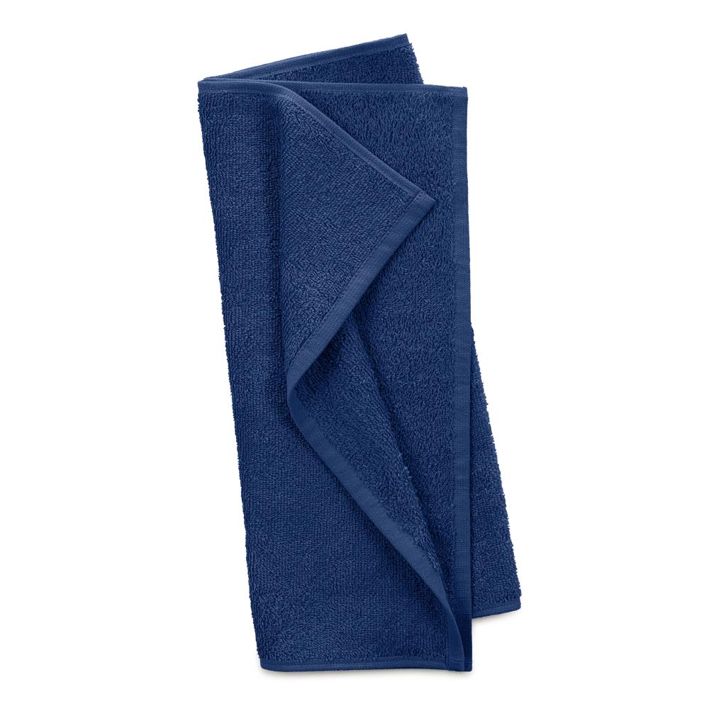 WestPoint Home Blue Cotton Quick Dry Bath Towel Set (Utica 6 piece set ...