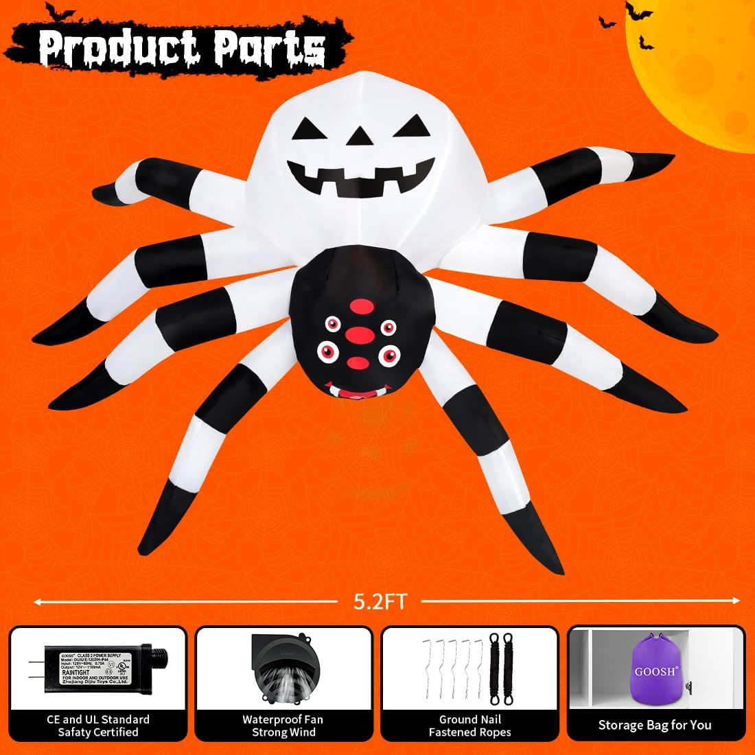 GOOSH DJ-WS-69338 Outdoor-Halloween-Decor - View #6