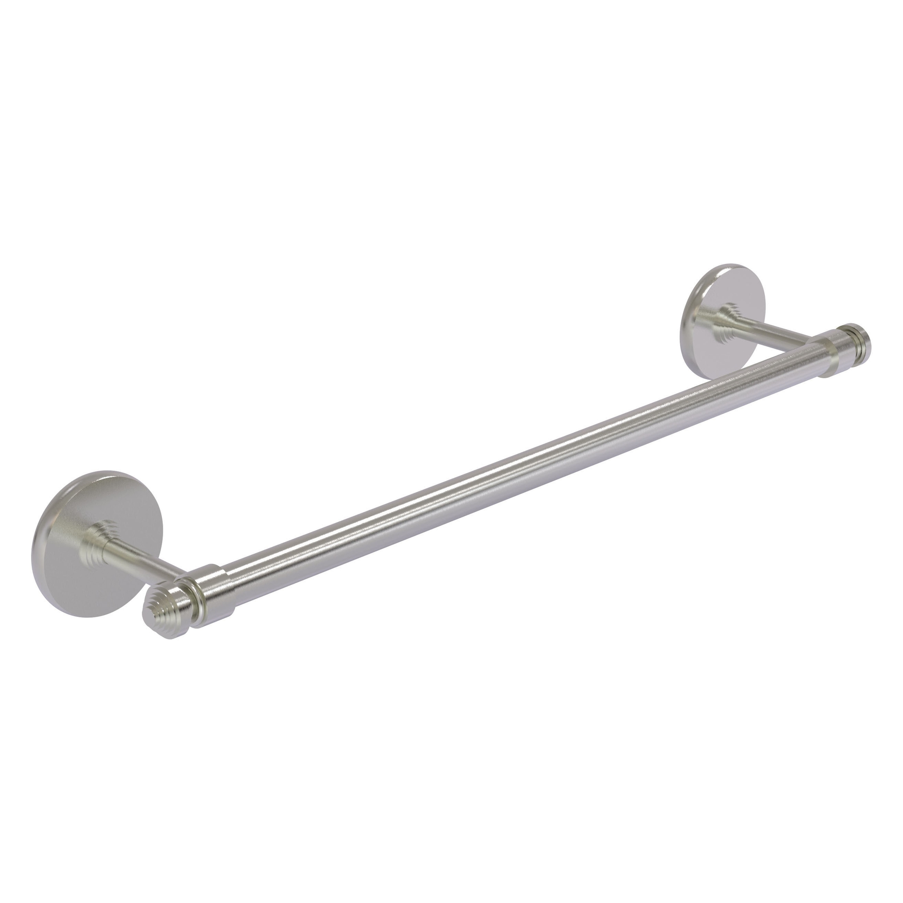 Allied Brass SB-41/36-SN Southbeach 36-in Satin Nickel Wall mount Single Towel Bar