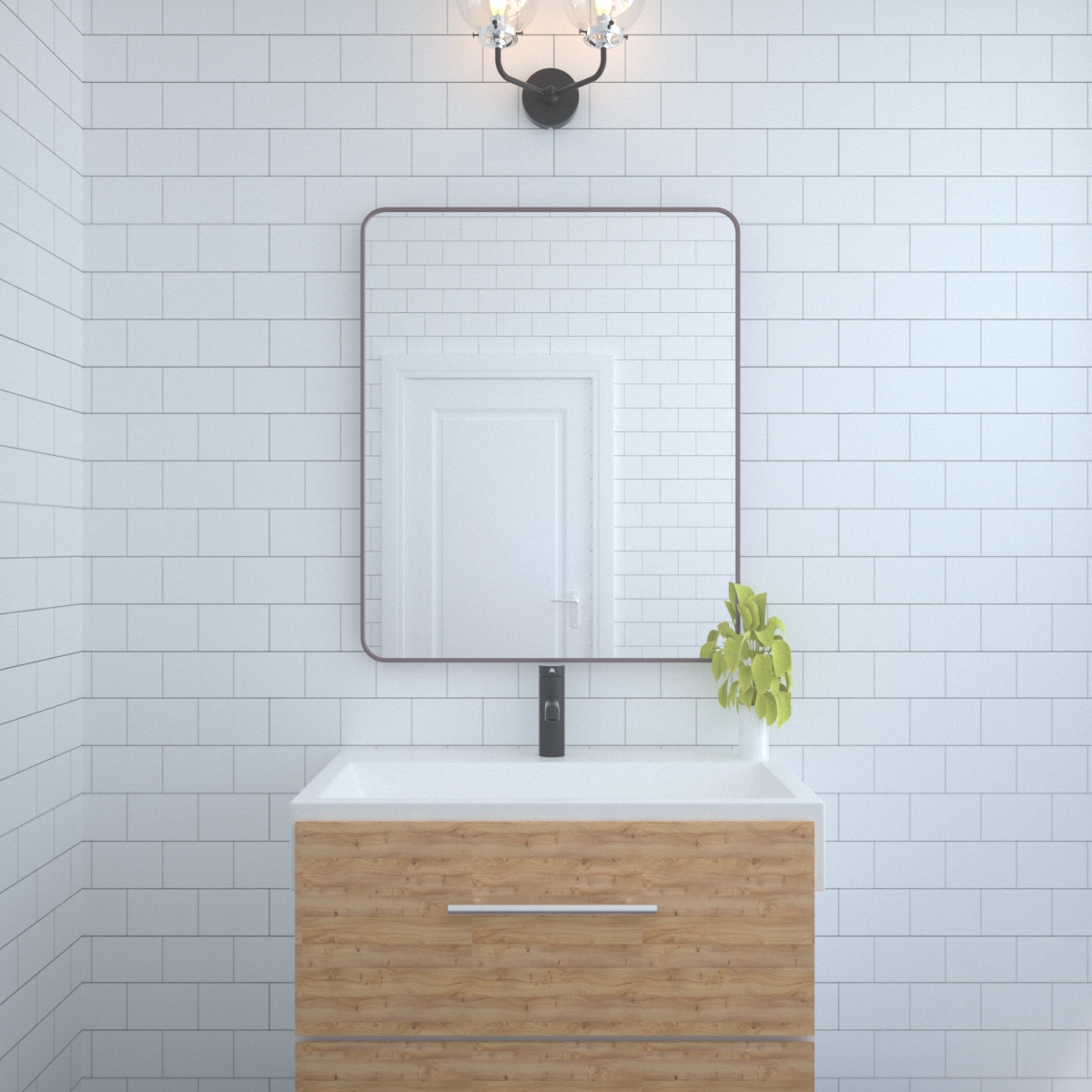 ToolCat SF1-23-YT Framed-Bath-Mirrors - View #11