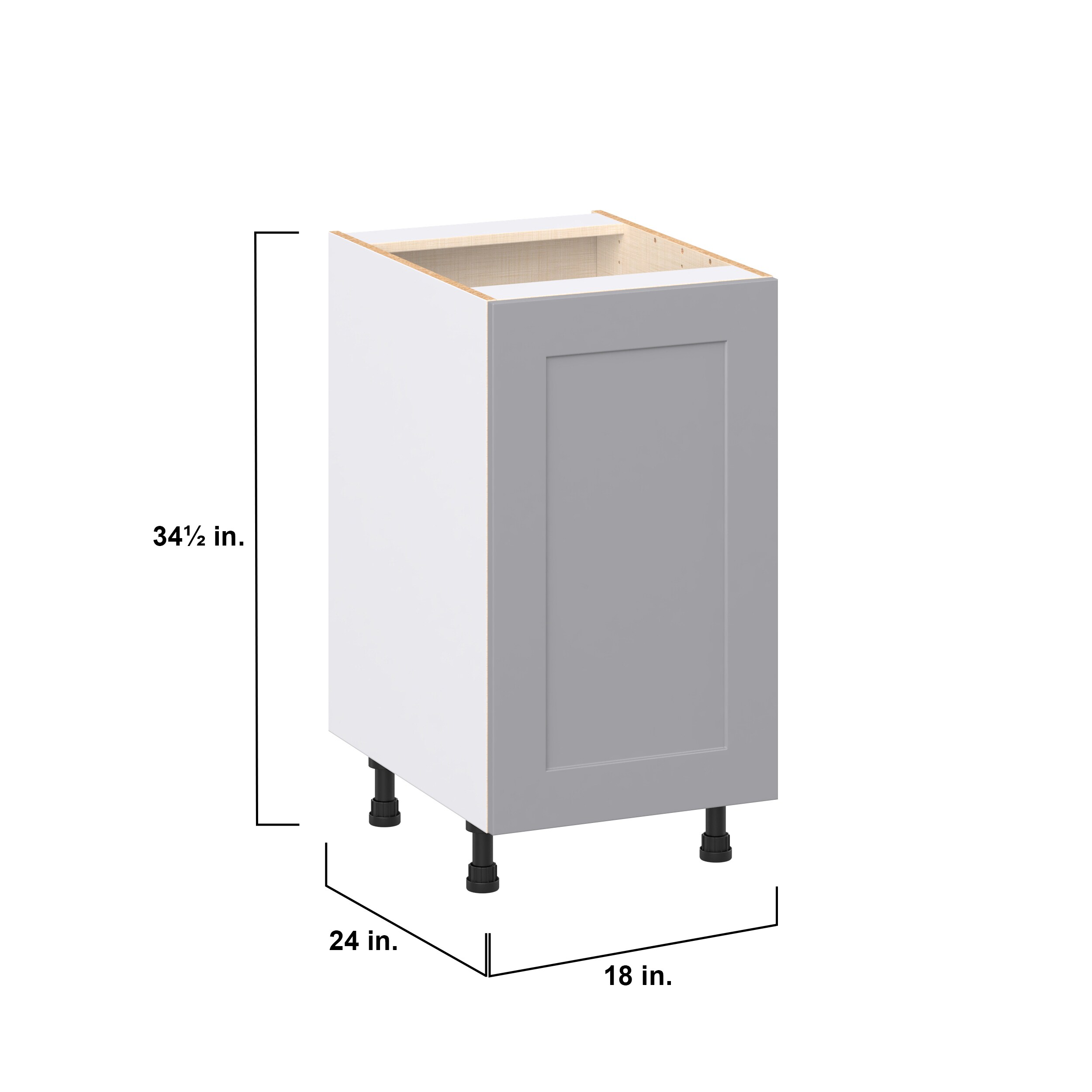 Hugo&Borg DSB18FHSWB-BM Cabinets-Kitchen - View #2