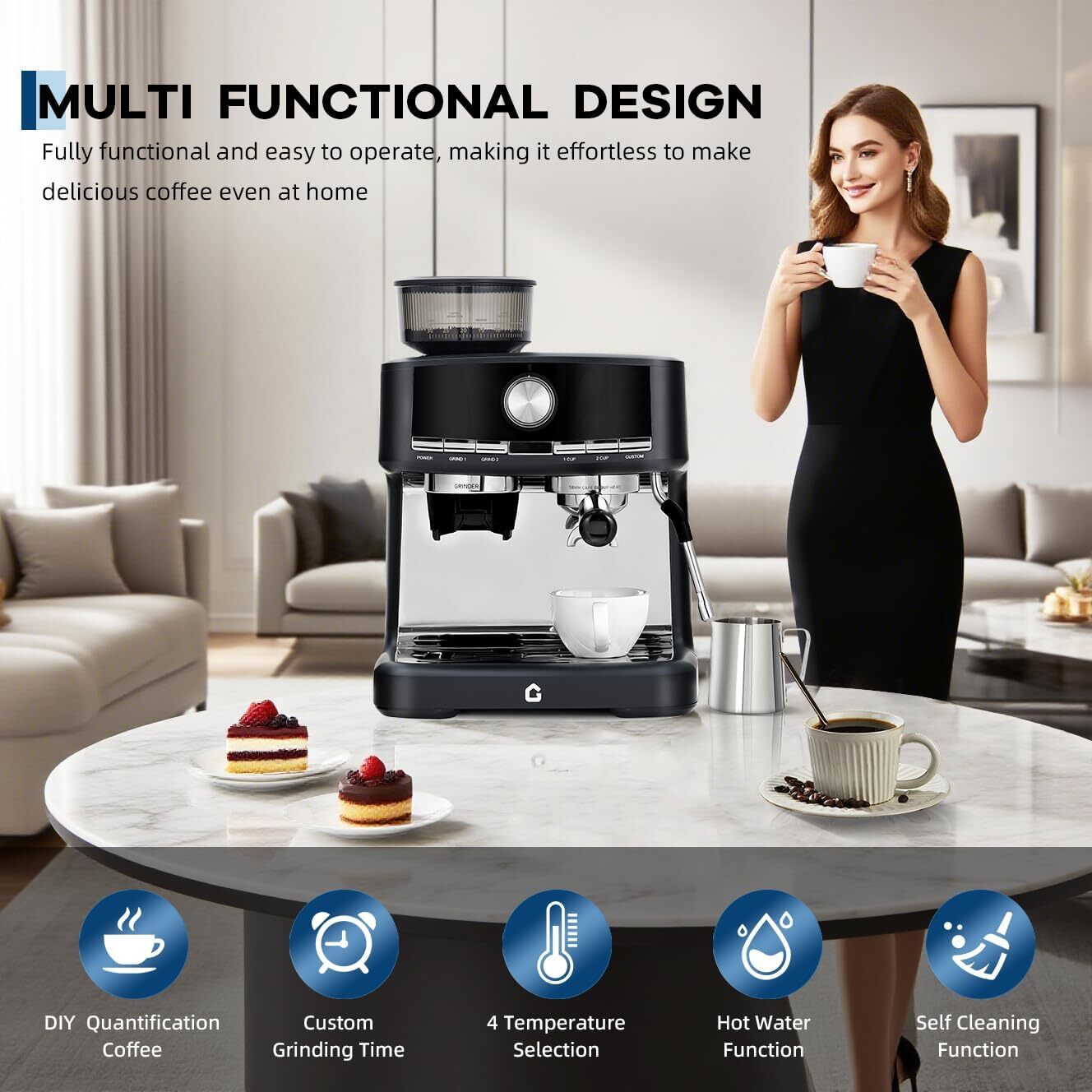 Garvee GGL-PHO-34YL4B0H Espresso-Machines - View #6