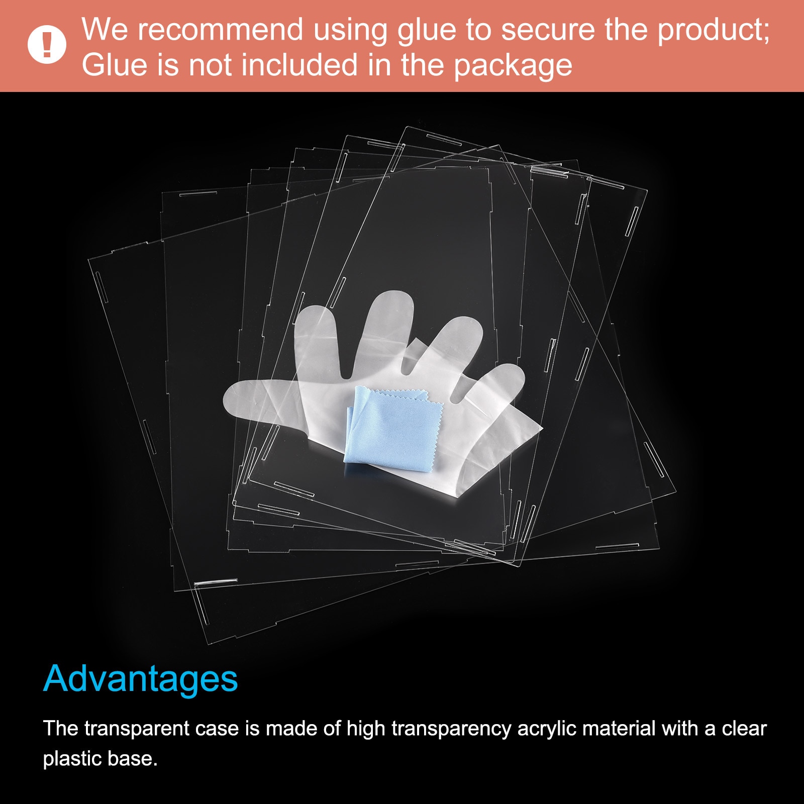 Unique Bargains S25112400UX0680 Laminate-Storage-Cubes - View #3