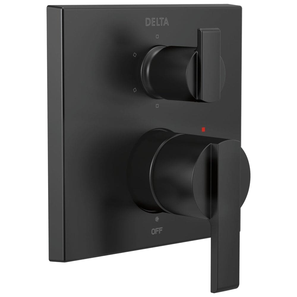  T24967 Ara 14 Series Pressure Balanced Valve Trim with Integrated 6 Function Diverter for Three Shower Applications  Less RoughIn