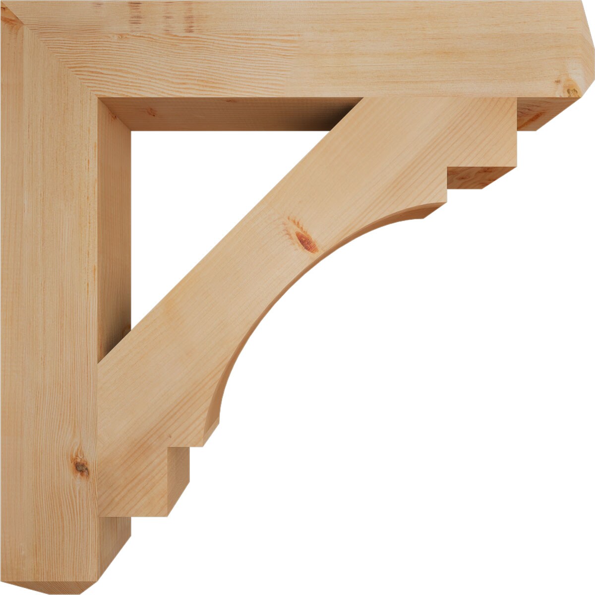 Ekena Millwork BKT06X38X38MRC04SDF Exterior-Brackets-Braces - View #3