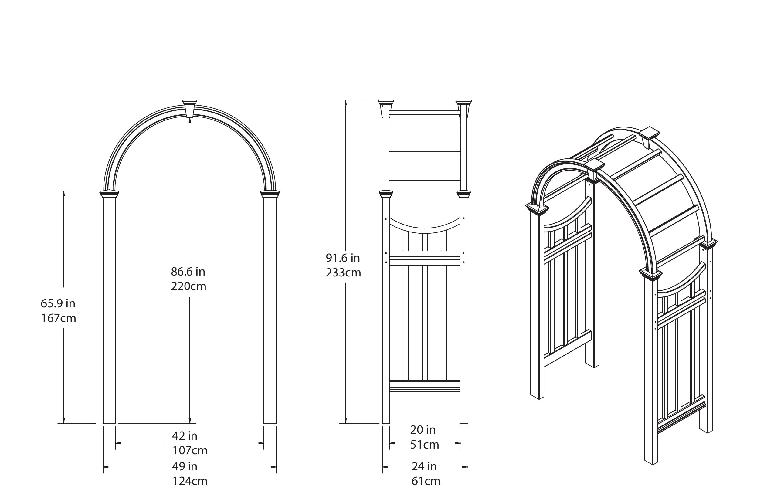 Vita VA68144 Garden-Arbor - View #11