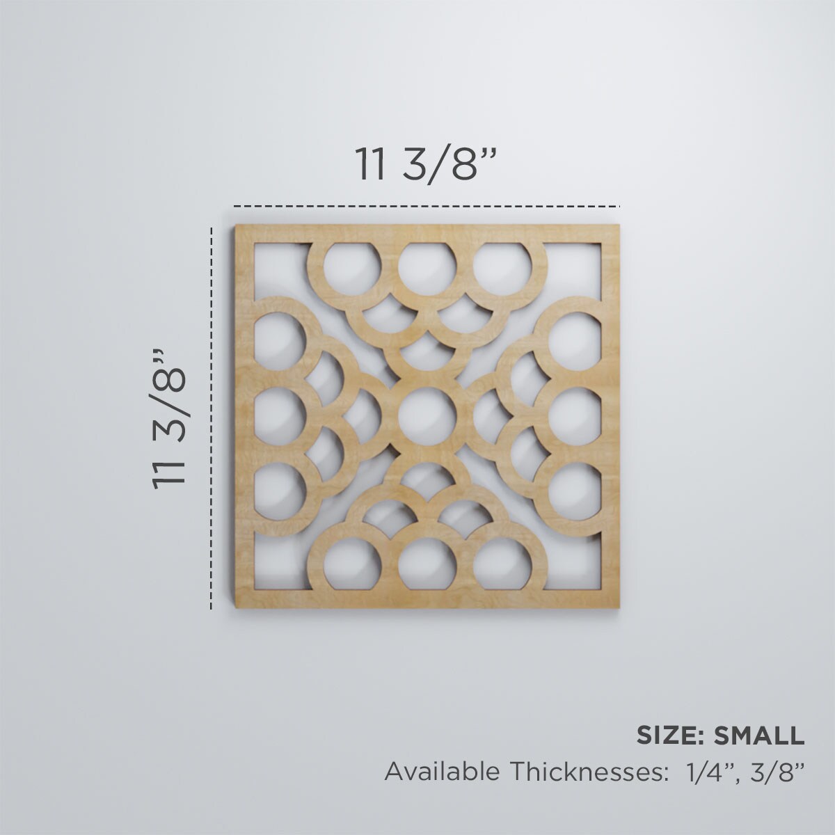 Ekena Millwork WALW12X12X0375GLNBI Wall-Panels - View #3