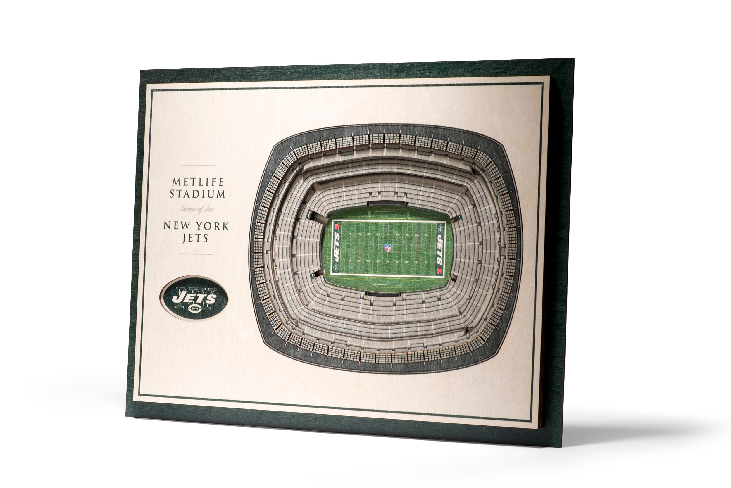 New Orleans Saints 5 Layer StadiumViews 3D Wall Art