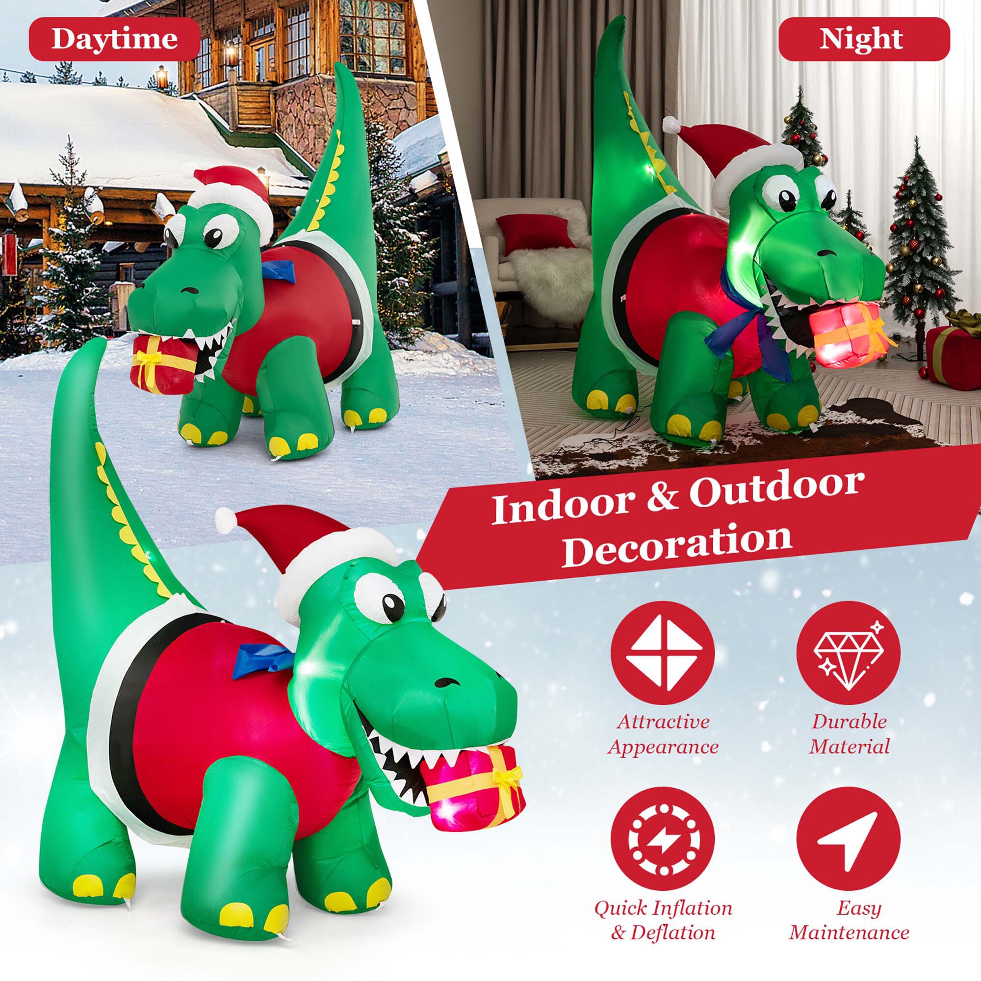 Costway LWS00716 Christmas-Inflatables - View #3