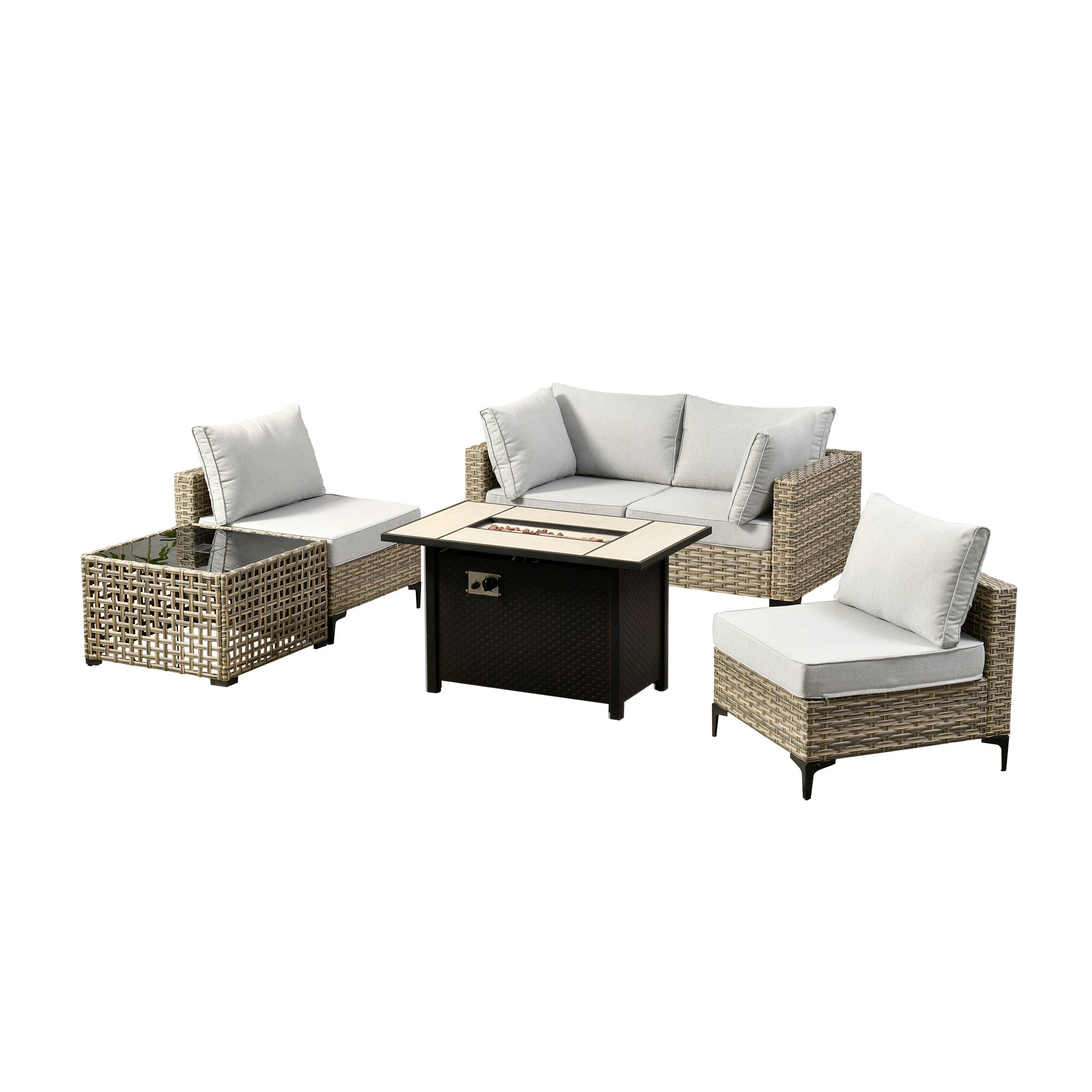 ALTRIGUS 6L-CFP03-SKT406-AL Patio-Conversation-Sets - View #2