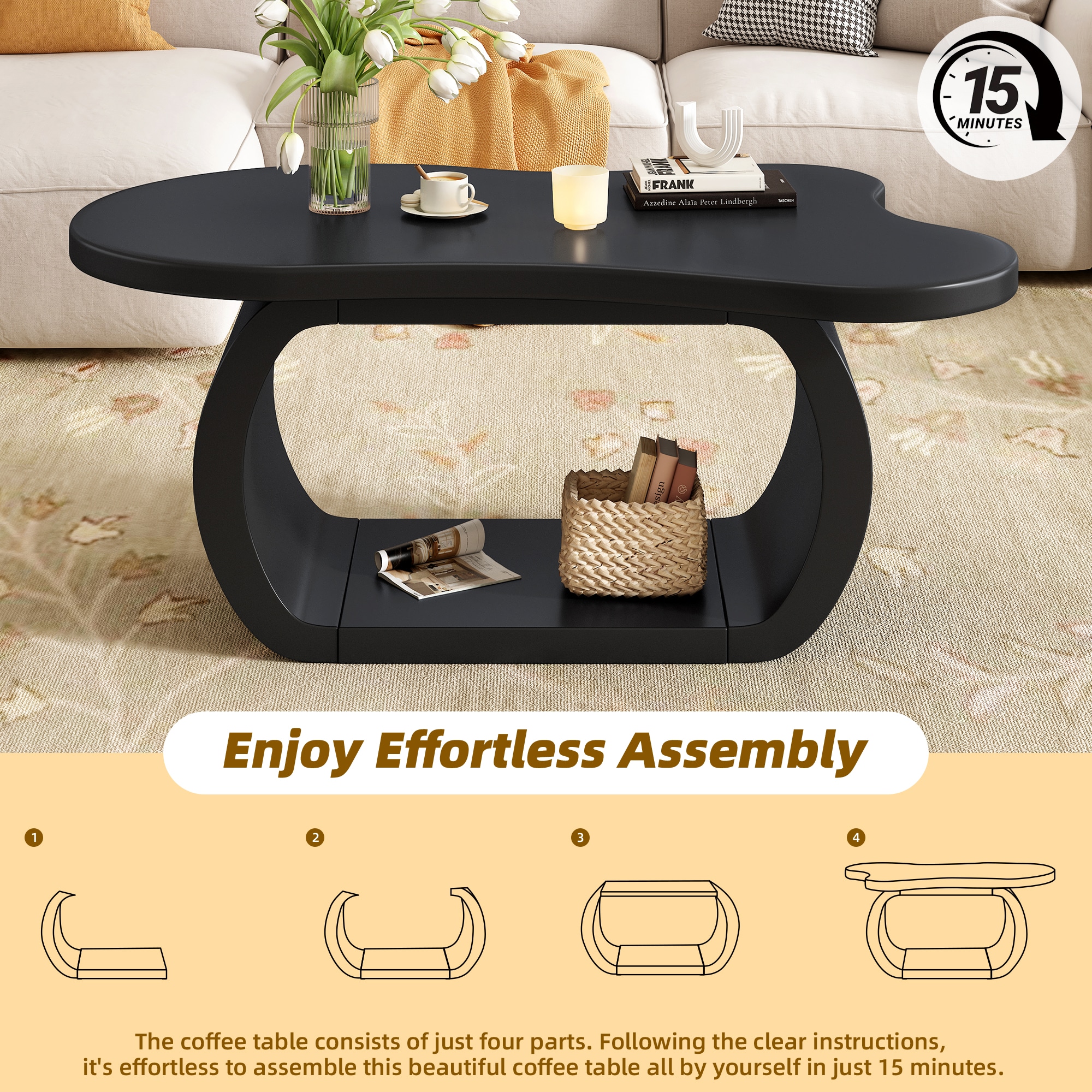 LOVMOR SF-M-N721P262567B Coffee-Tables - View #3