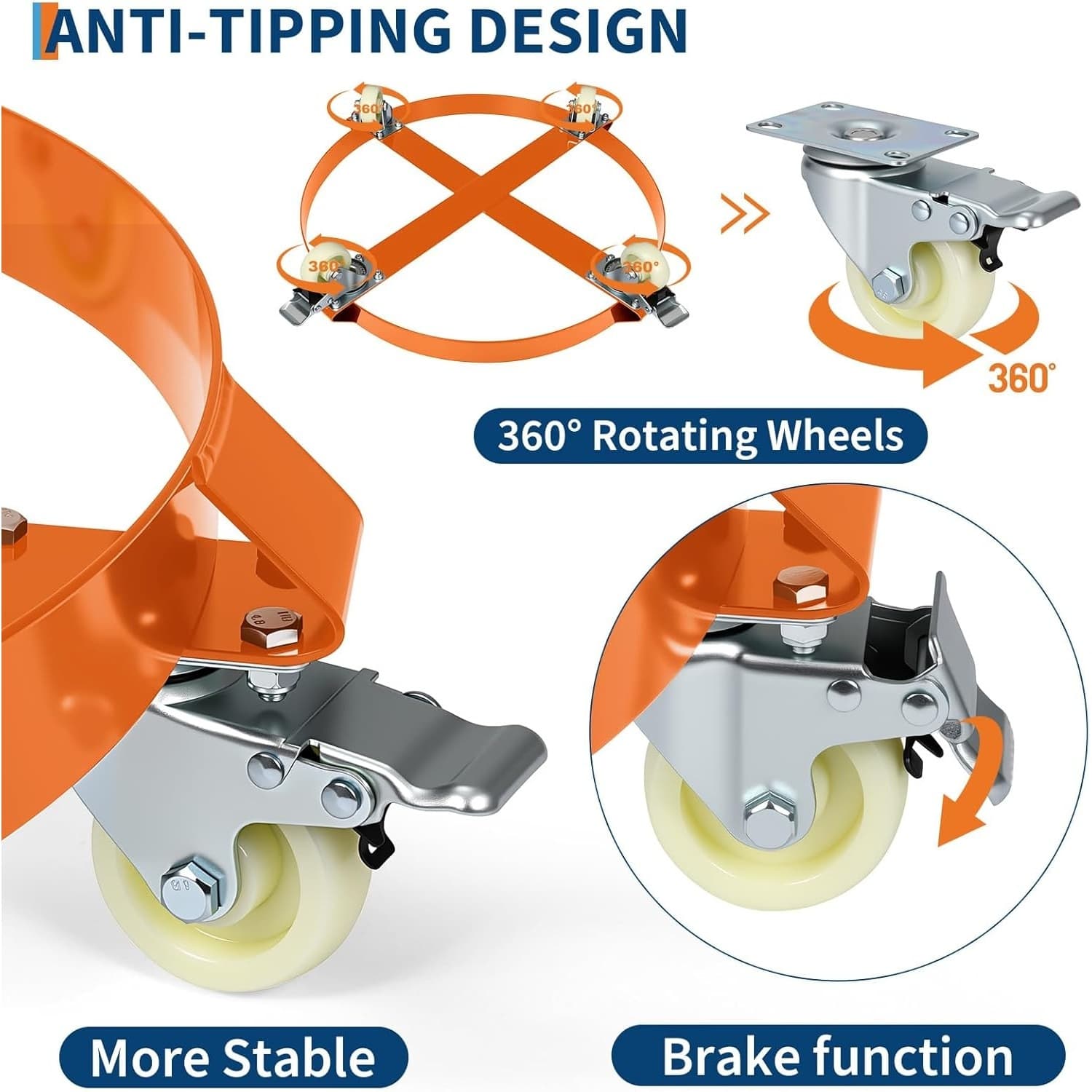 Qeetex GGL-PLS-3397BM98 Hand-Truck-Dollies - View #5