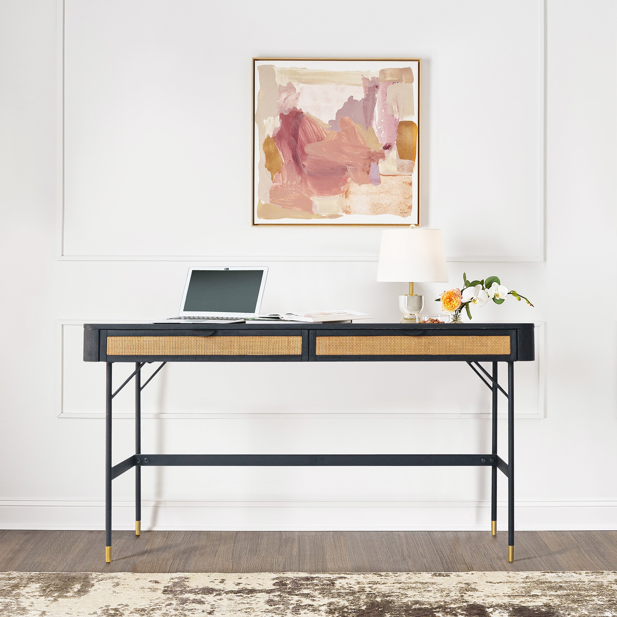 Armen Living LCSRDEBL desks - View #2