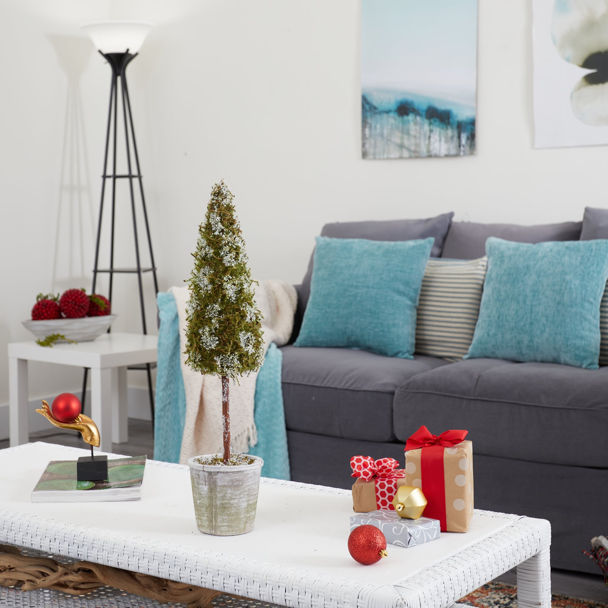 Nearly Natural T1507 Artificial-Christmas-Trees - View #4