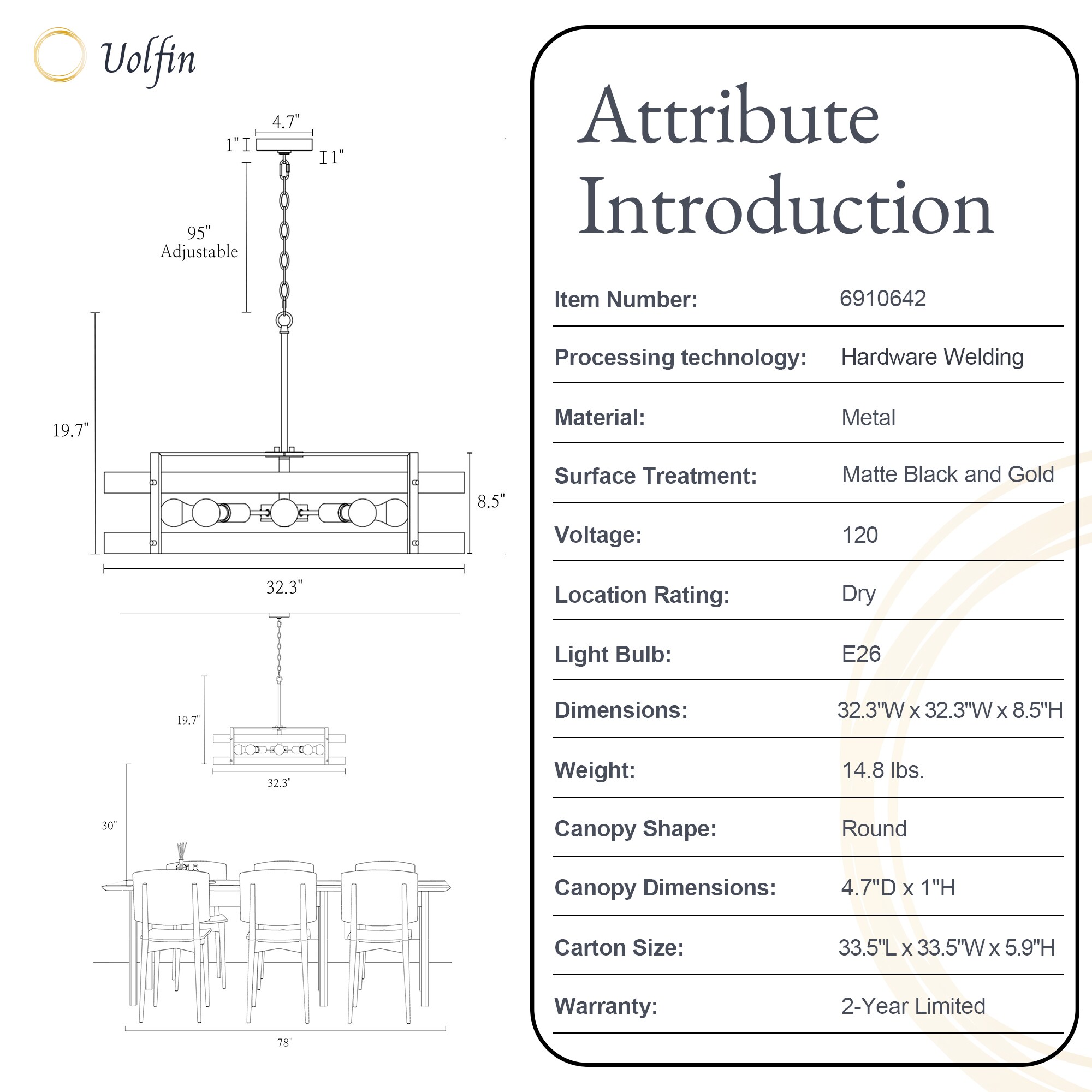 Uolfin UQFIJN-LWS25456-D9 b090015 - View #2