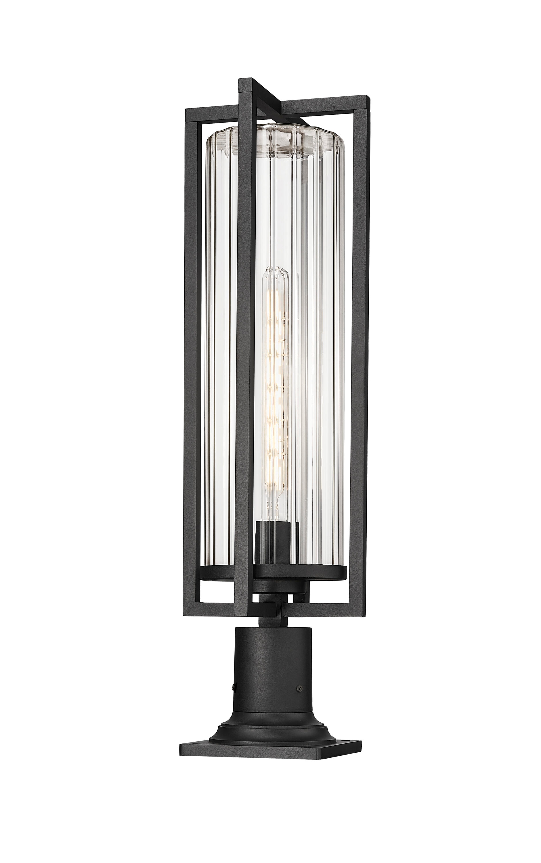 Z-Lite 5013PHBR-533PM-BK Complete-Post-Lights - View #4