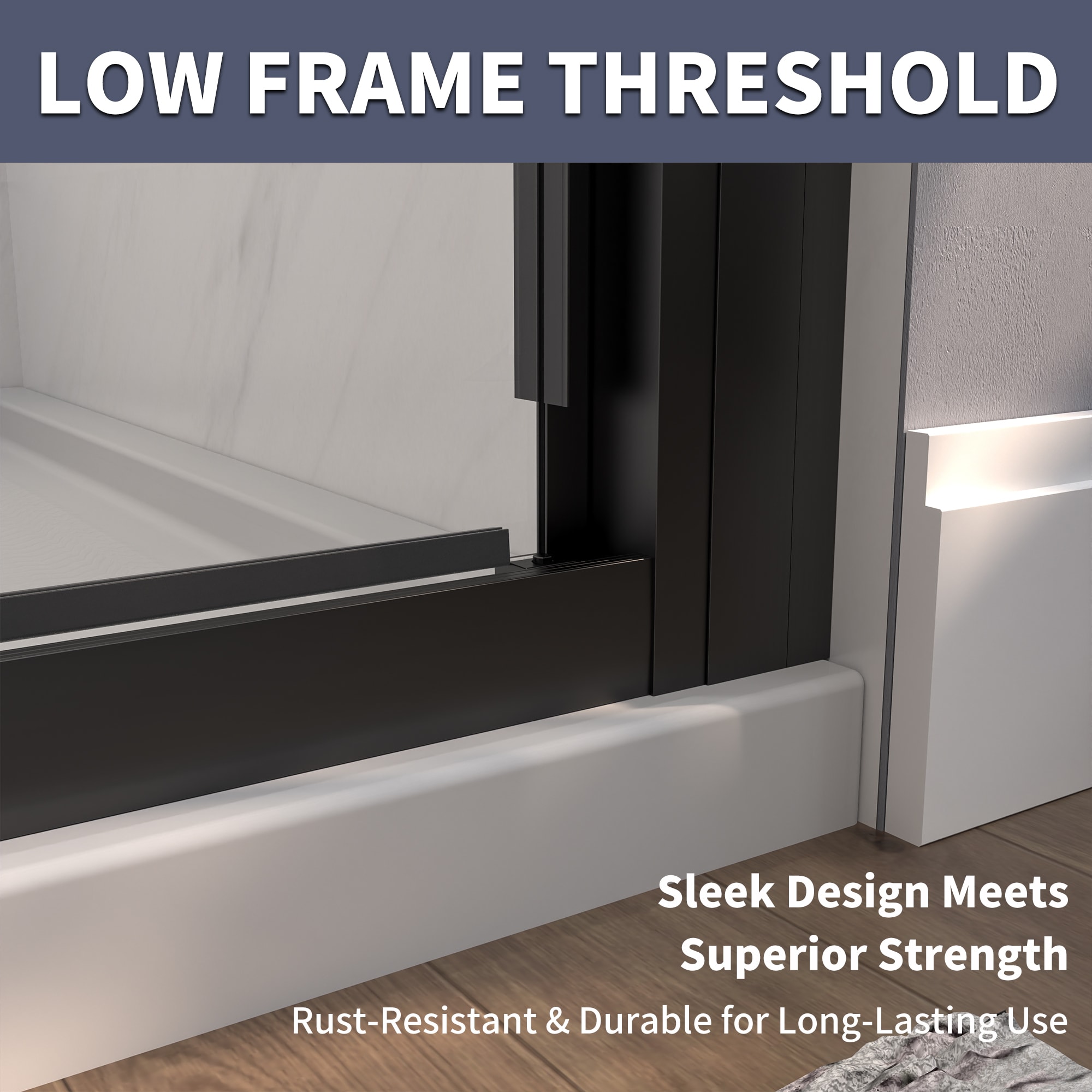AAZJ BG-AC-6036-M Shower-Doors - View #13