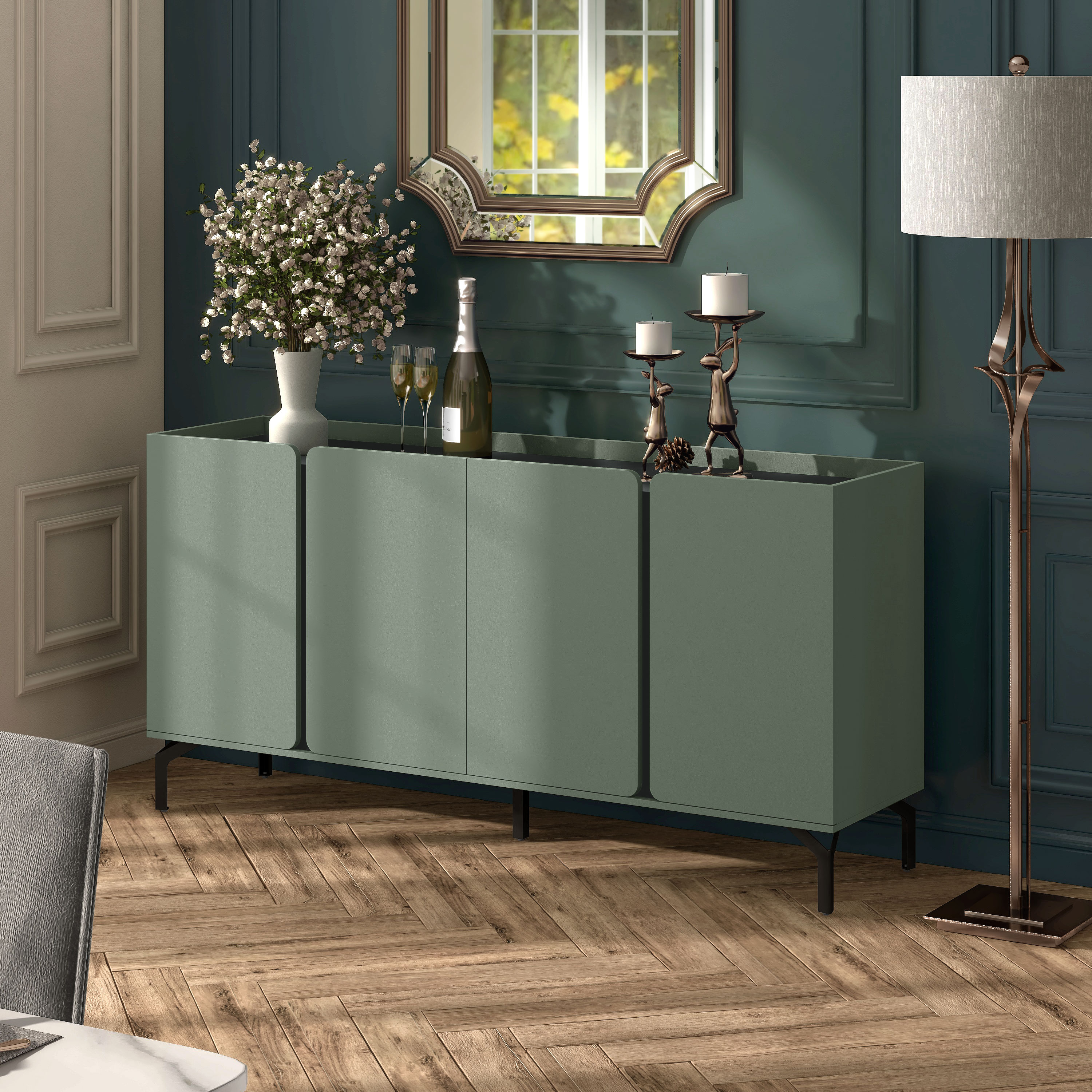 Furniture of America IDI-233226 Dining-Kitchen-Storarge - View #2