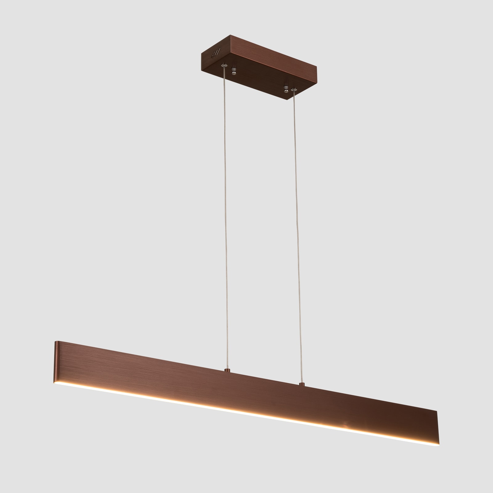 Forclover ALHH-12BPDL Brown pendant light 1 -Light Brown Modern/contemporary Linear Large (larger than 22 inches) Hanging Pendant light