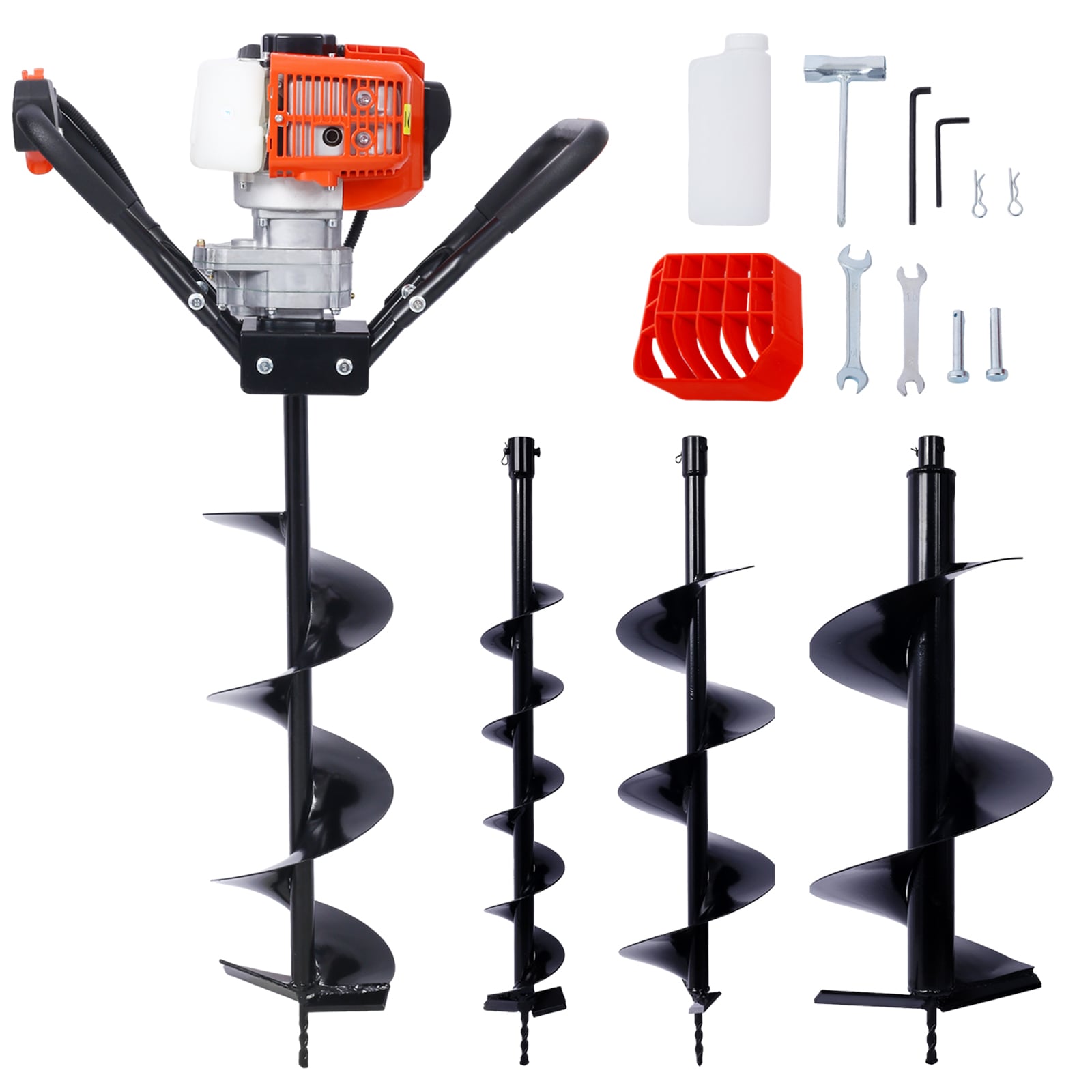 Siavonce XH00046 52-cc 1-man Auger Powerheads Auger Powerhead with 3/4-in