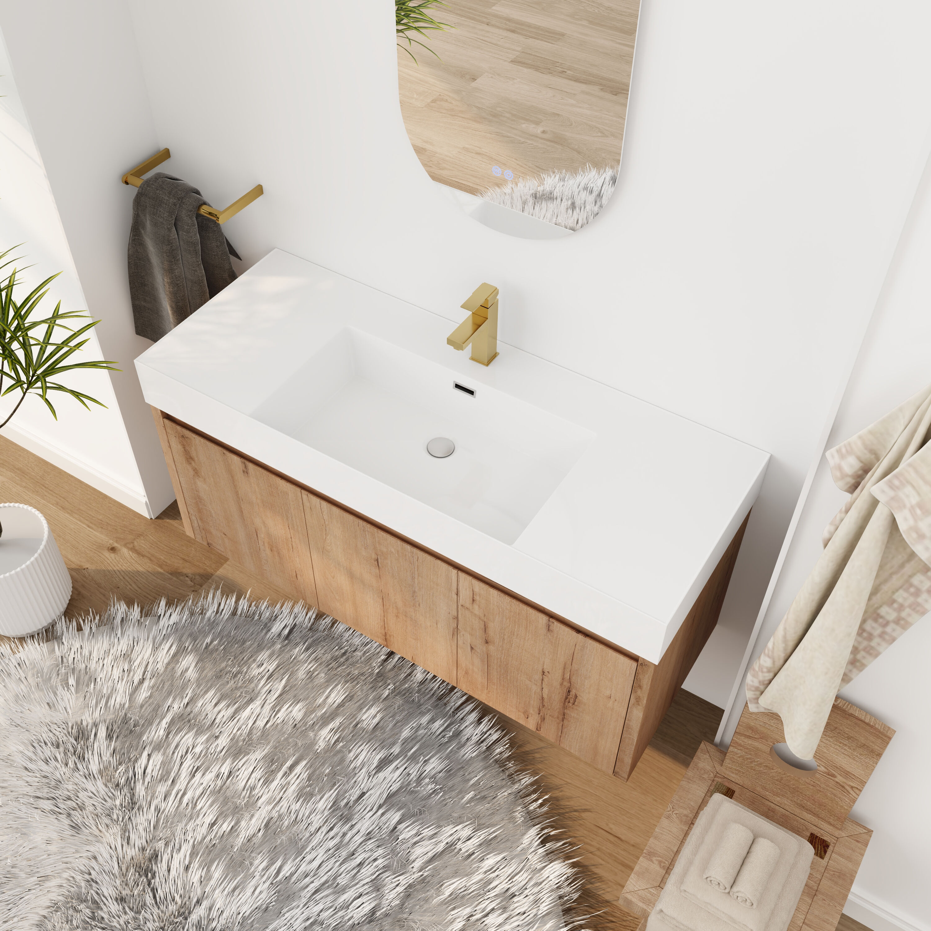 Forclover QNM-0836-IMO Bath-Vanity-Combo - View #2