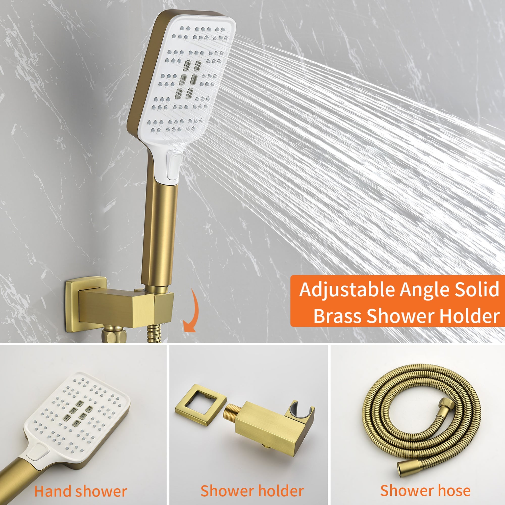 Boyel Living BL33020BG Showerhead-Bar-Panels - View #8