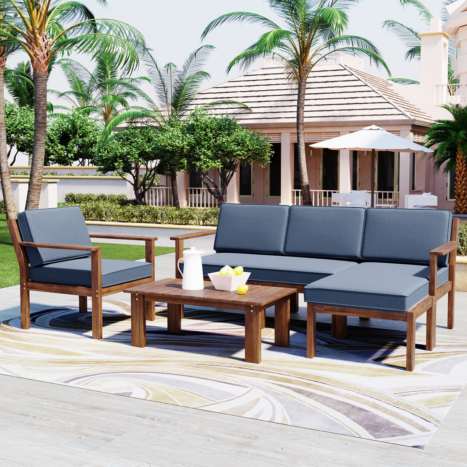 Bybafun YA0200078 Patio-Sofas-Daybeds - View #6