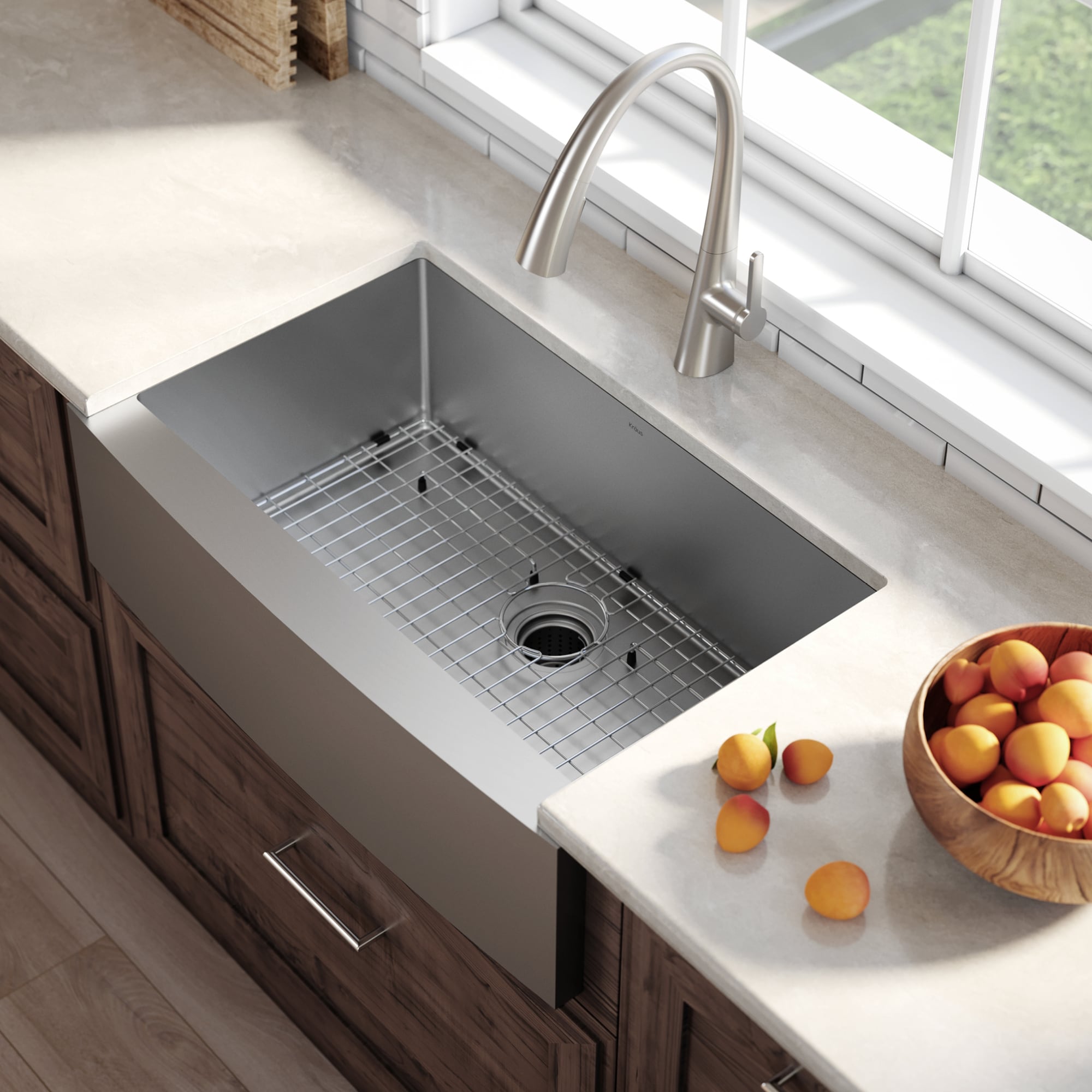 Kraus KHF200-33 Kitchen-Sinks - View #3