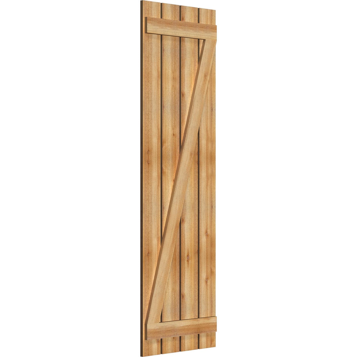 Ekena Millwork RBS06Z23X075RWR Exterior-Shutters - View #2