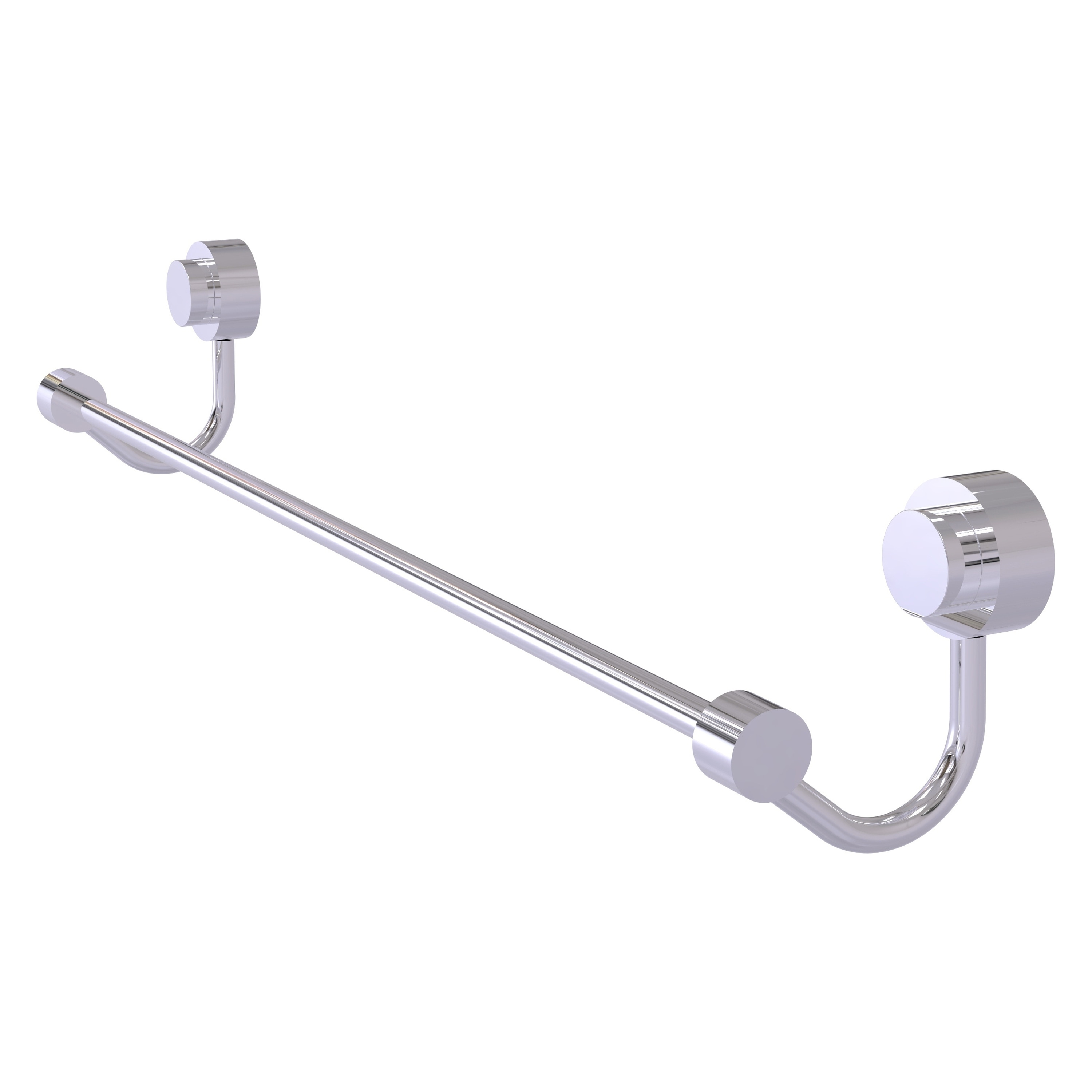 Allied Brass 421/36-PC Venus 36-in Polished Chrome Wall mount Single Towel Bar