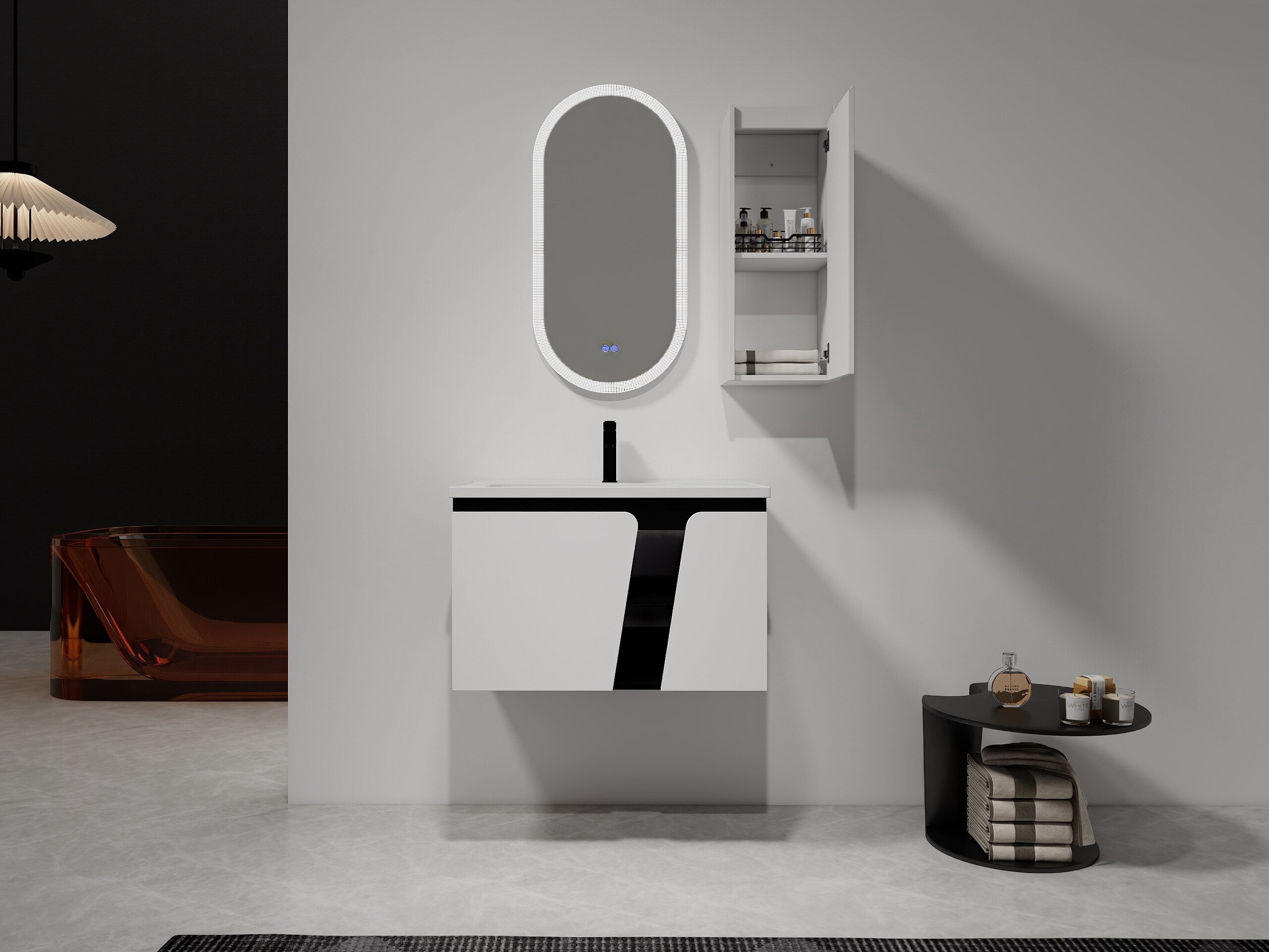 Tahanbath MT2-248644 Bathroom-Wall-Cabinets - View #2