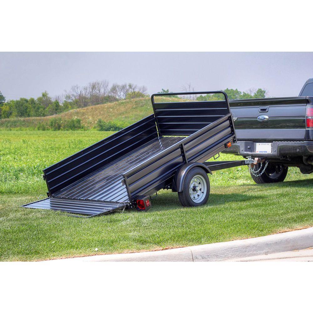 DK2 4.5-ft x 7.5-ft Steel Utility Trailer in the Utility Trailers ...