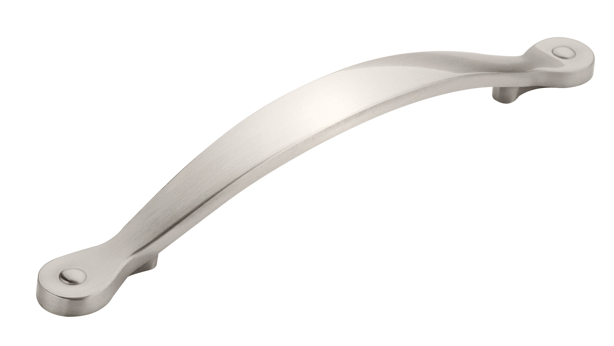 Amerock 10VMP1588G10 Inspirations 5-1/16-in , 128mm Center to Center Satin Nickel Arch Handle 10 -Pack
