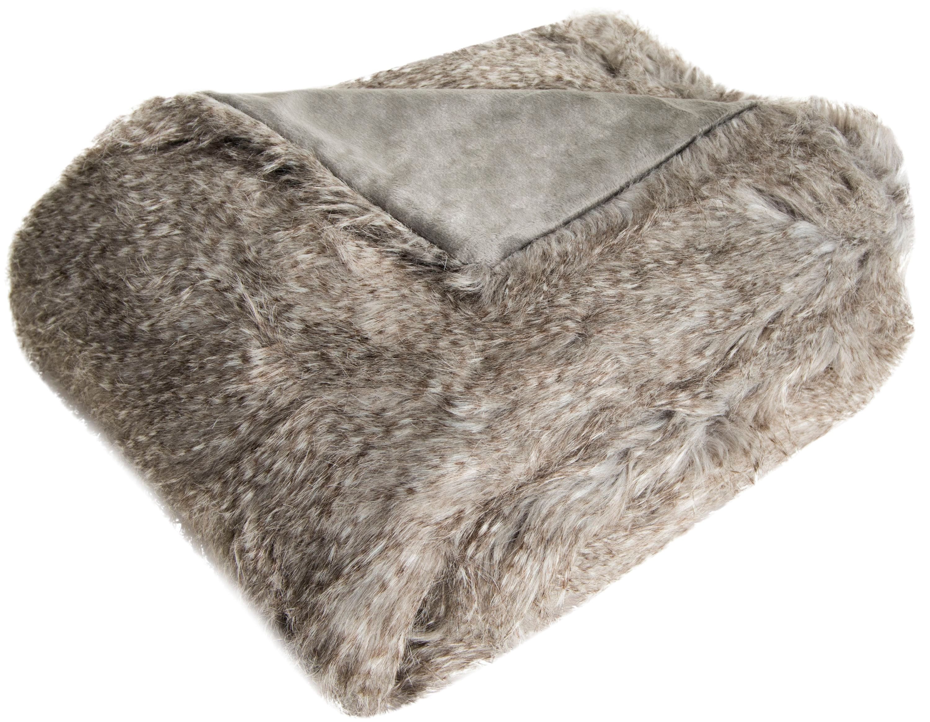 Safavieh faux best sale fur throw