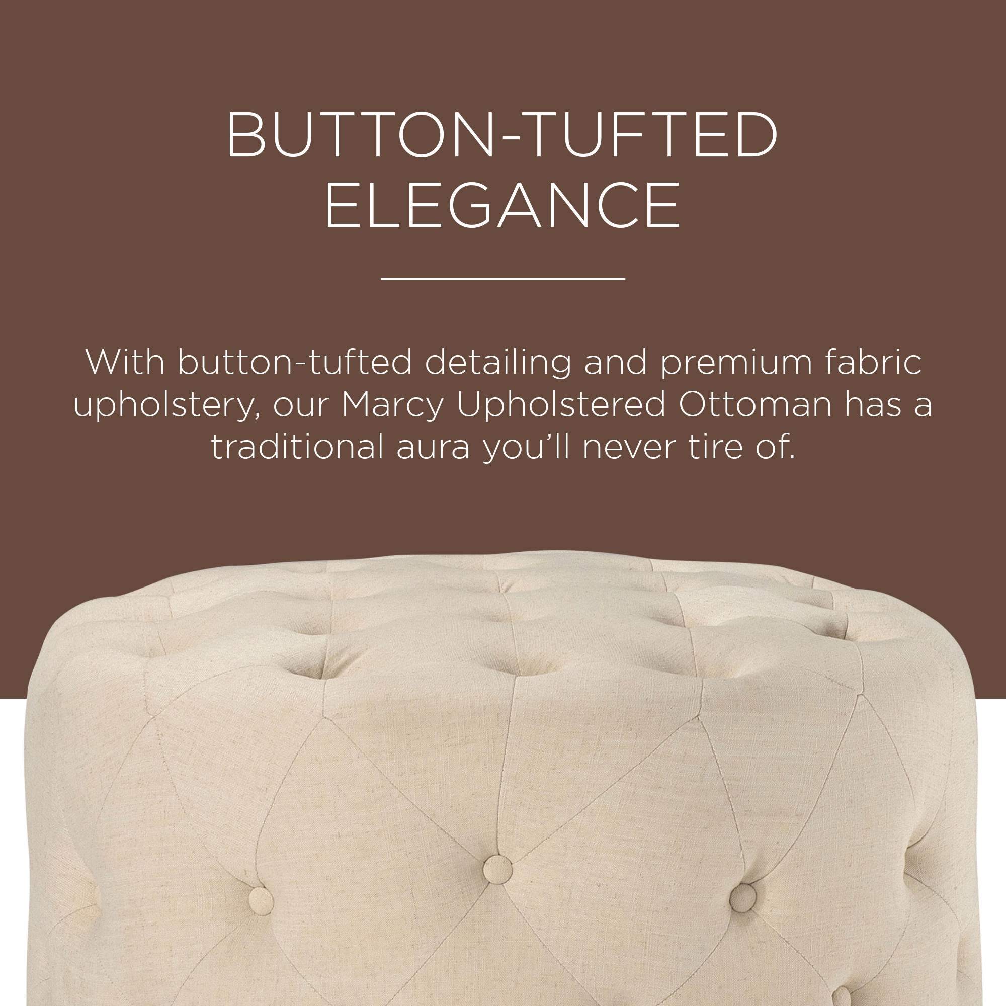 Maven Lane ML355503-FOM-TA Indoor-Ottomans - View #4