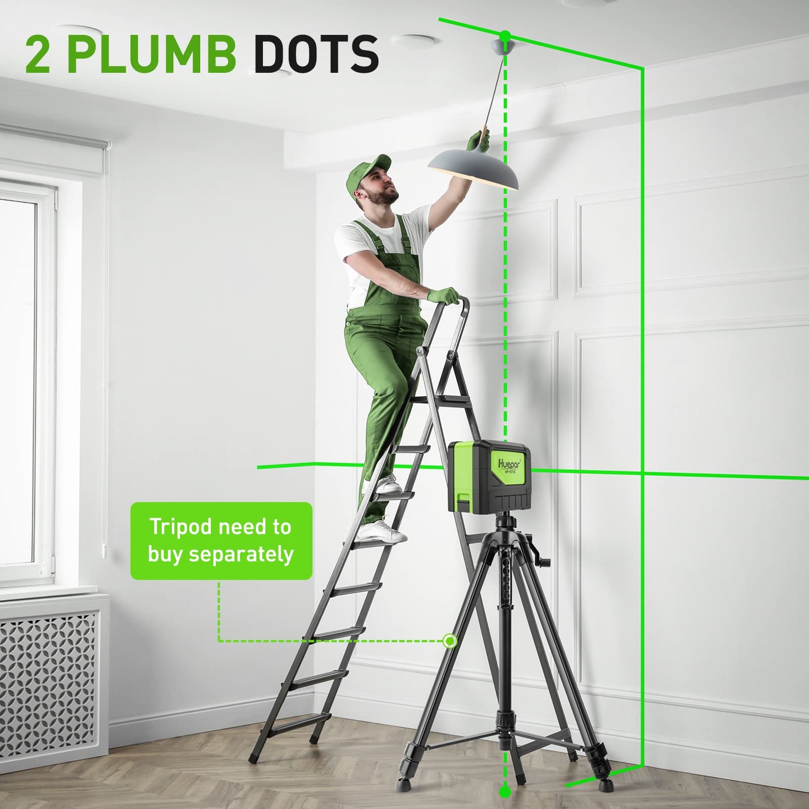 Huepar 9211G Laser-Level - View #3
