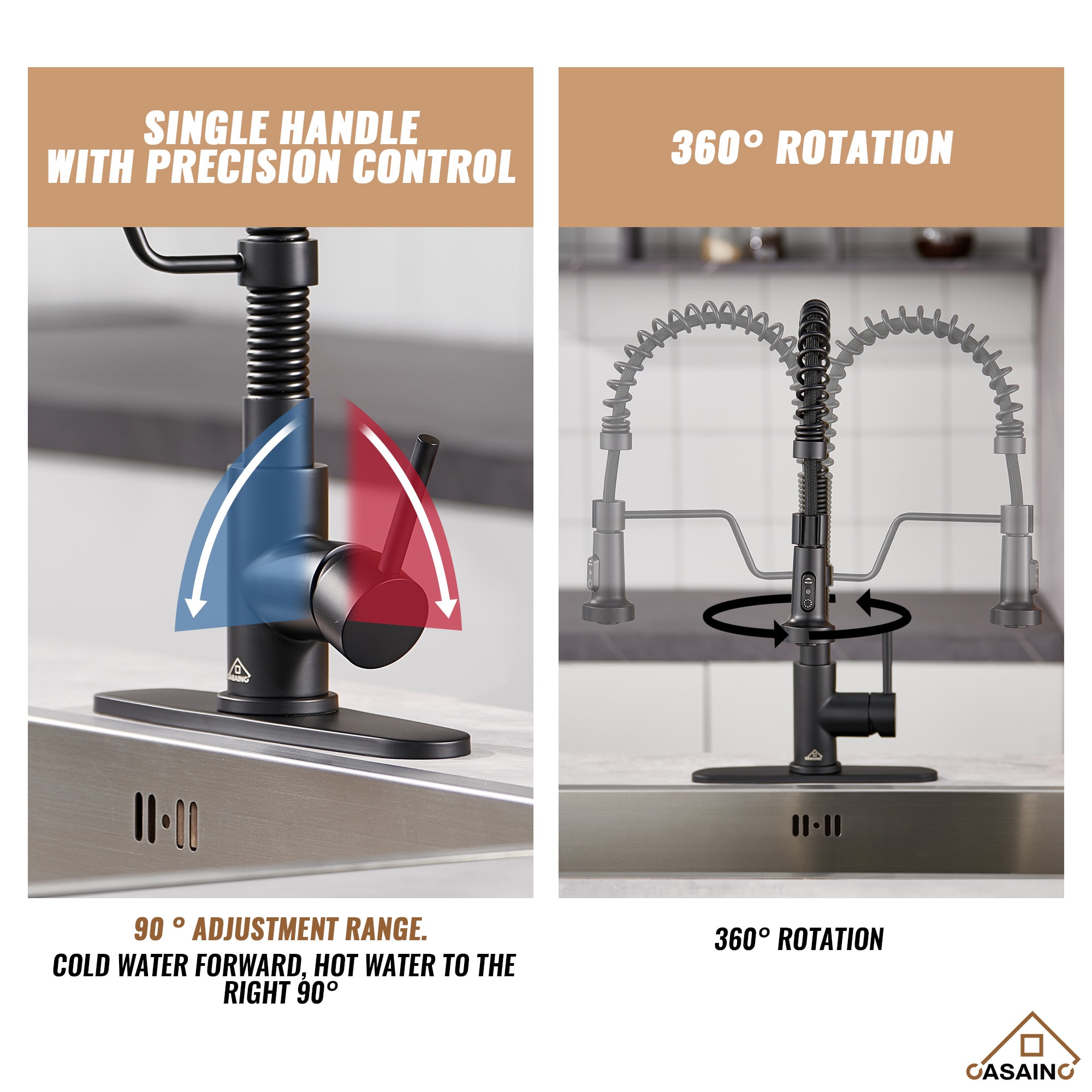 CASAINC CASADG08NS Kitchen-Faucets - View #9