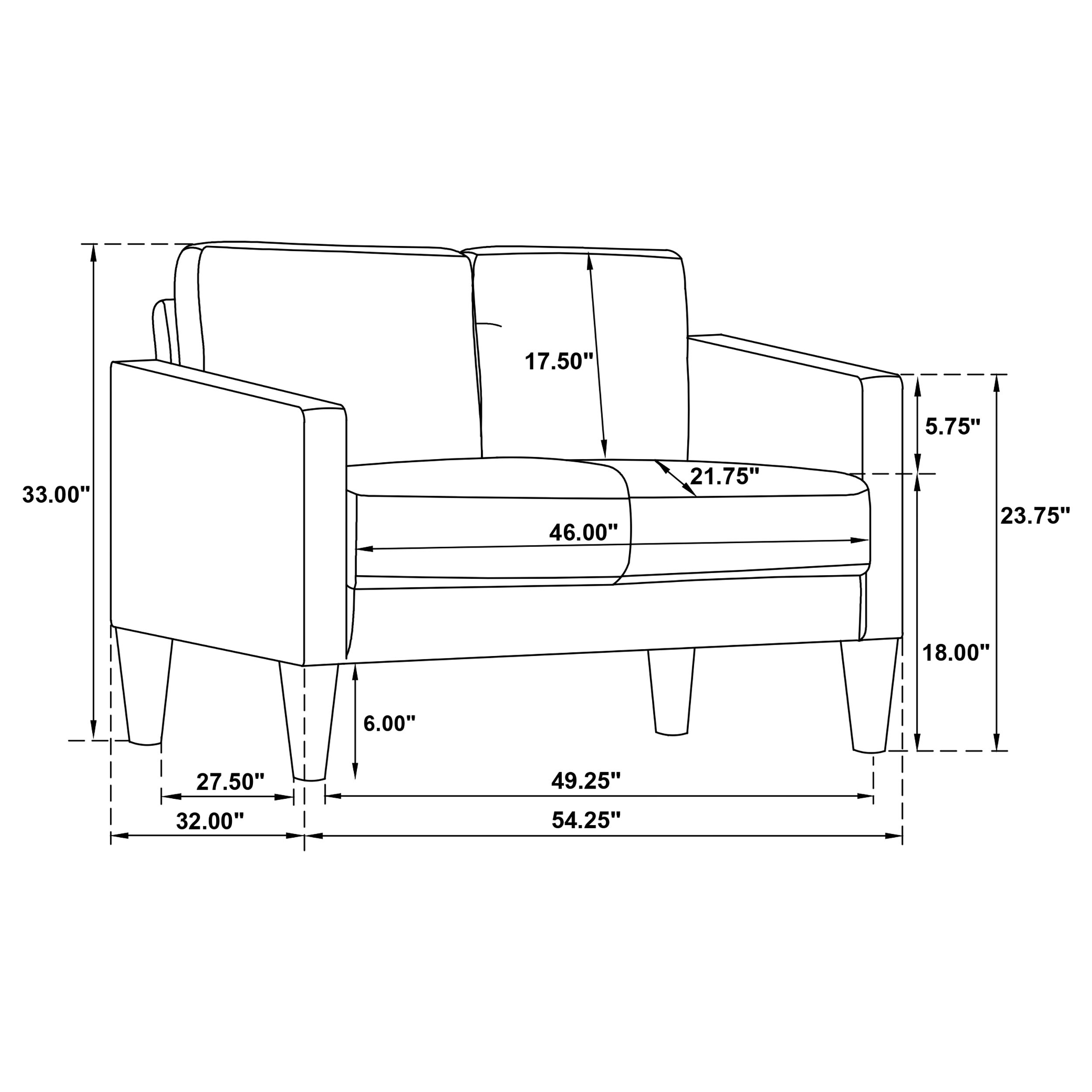 JUSHUA FL-2P520952 Sofas-Loveseats - View #9