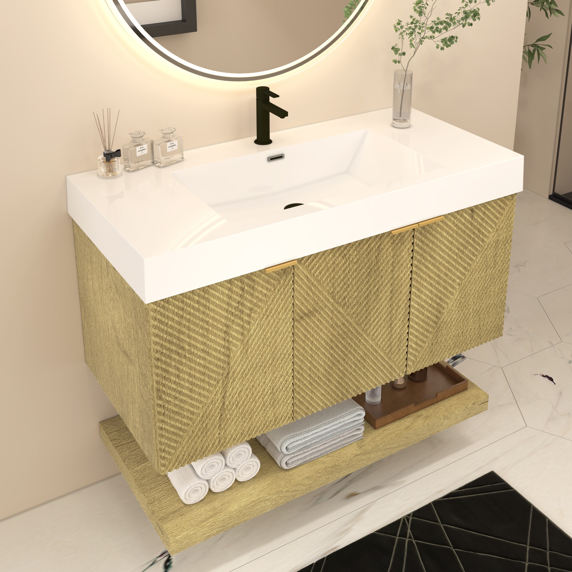 BV Better Vanity MT42L-TG Bath-Vanity-Combo - View #3