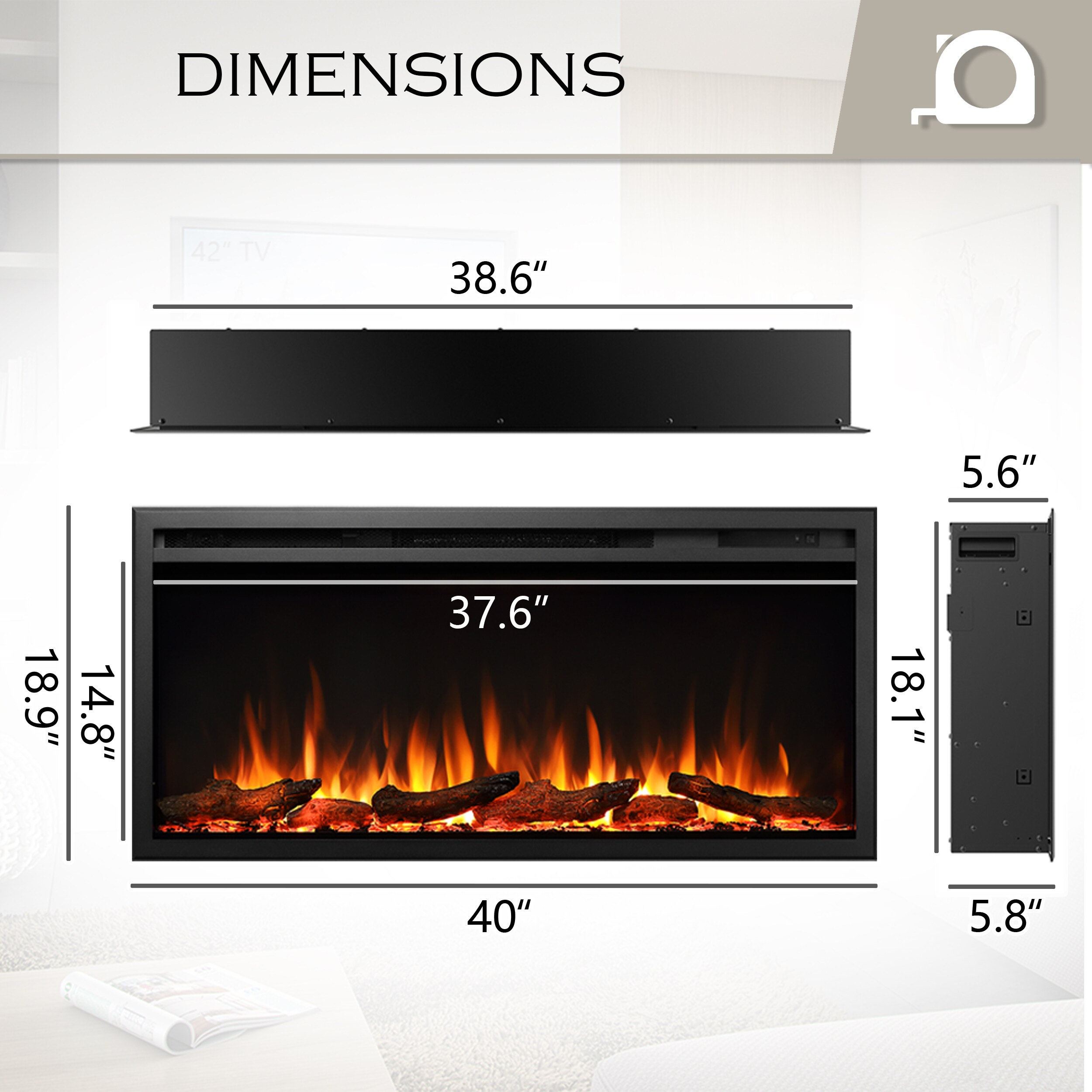 EdenDirect NLCD041938 Electric-Fireplaces - View #8