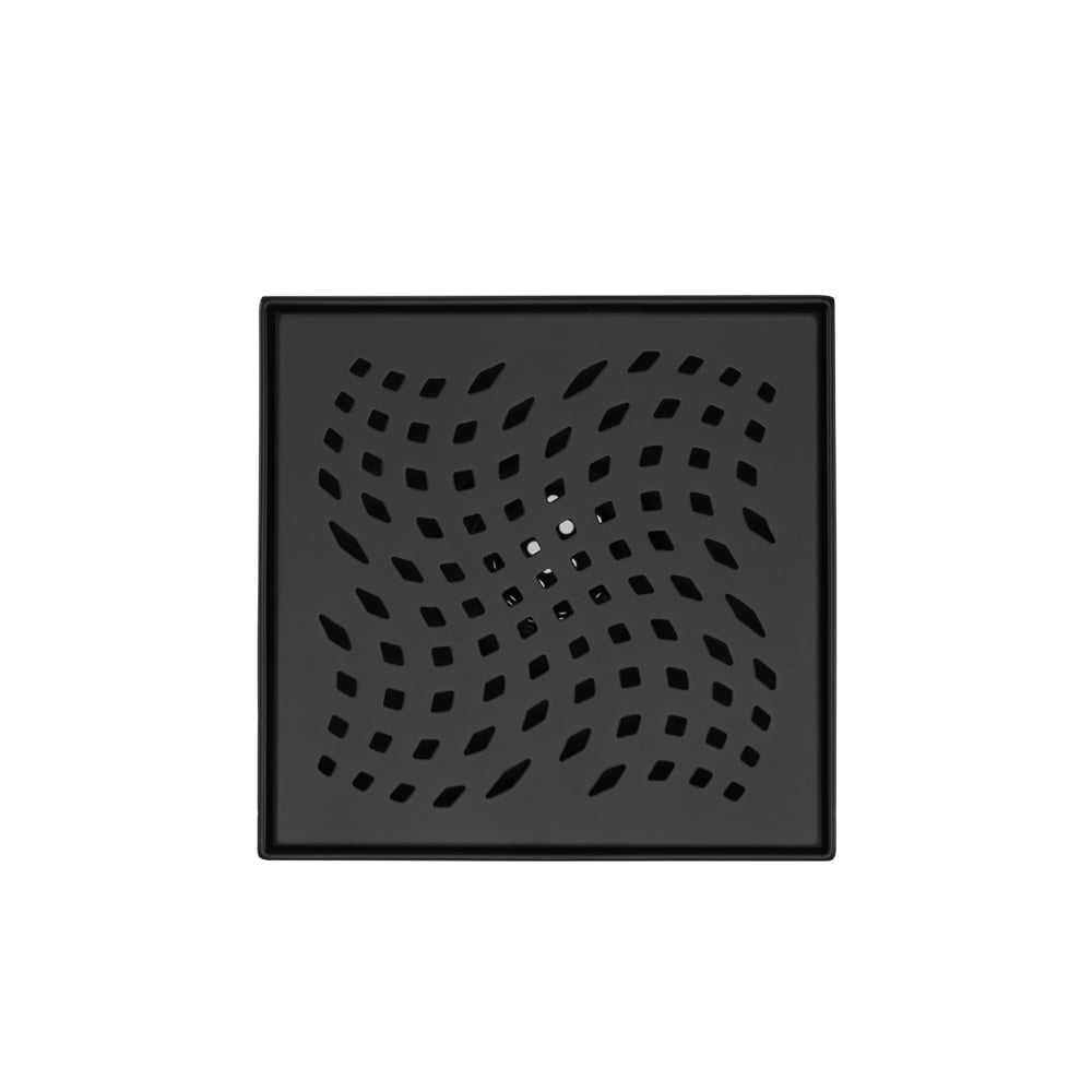ELEGANTE DRAIN COLLECTION KD01A124-6-MBLK Drains-Flanges - View #4