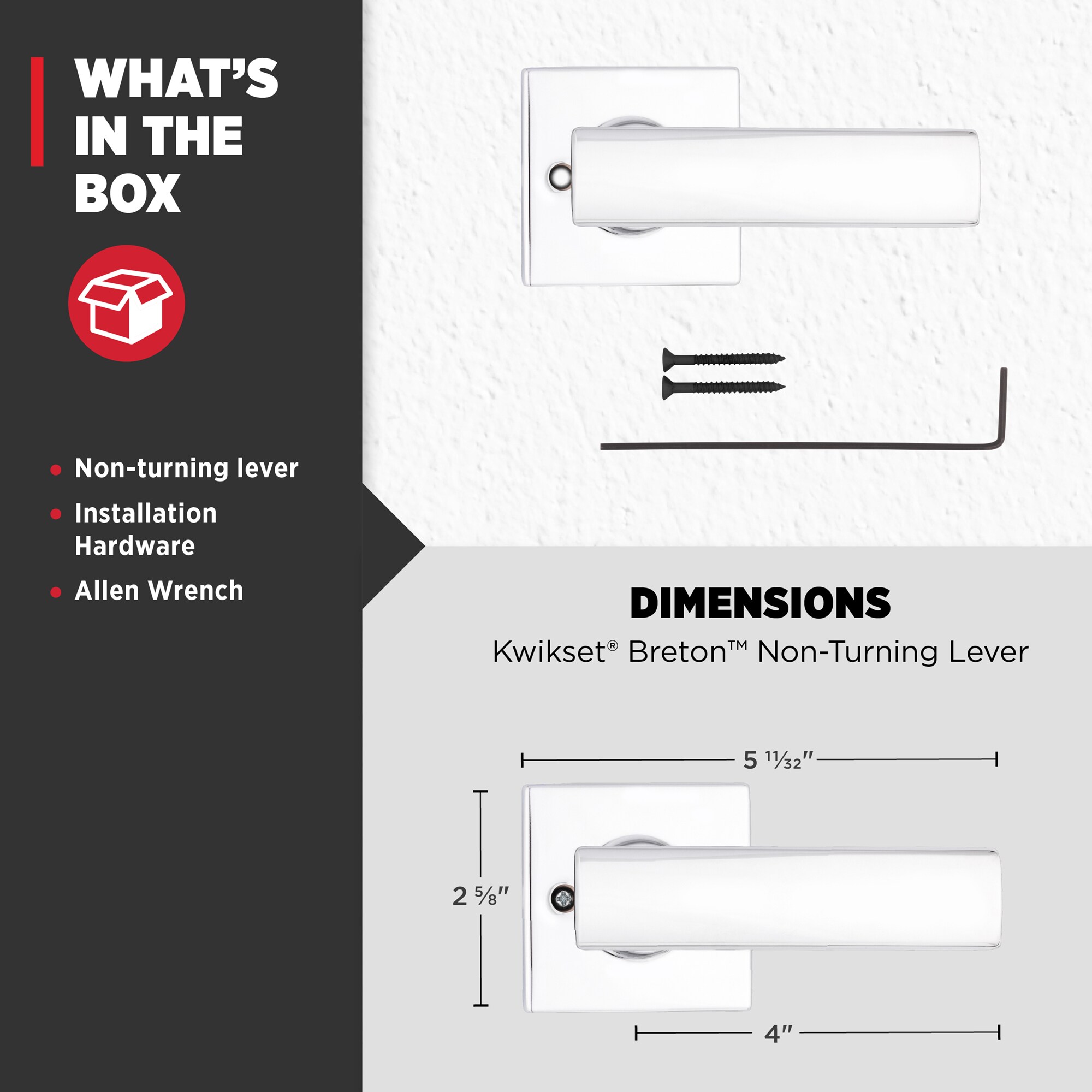 Kwikset 488BRNL SQT 26 Door-Handles - View #7