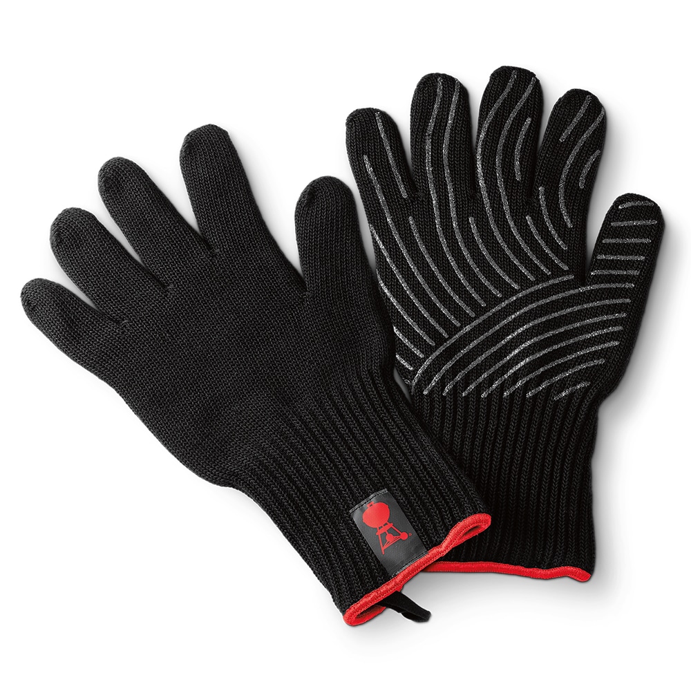 Weber Black Cotton Grilling Gloves in the Work Gloves department at