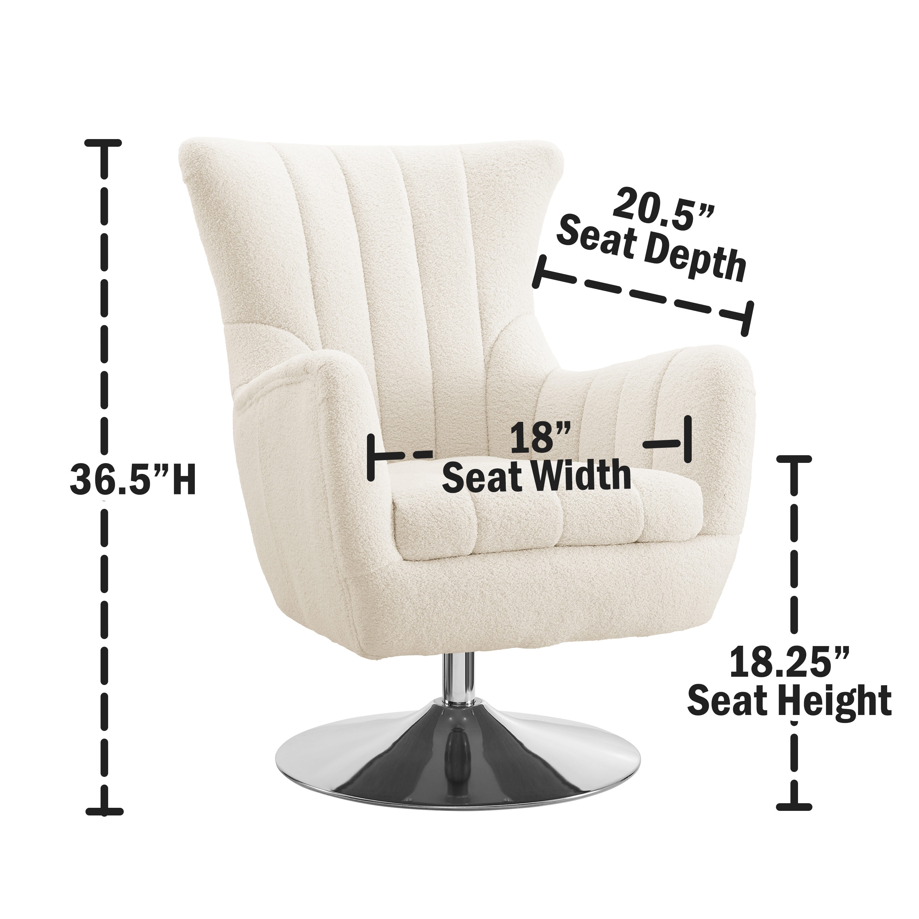 Art Leon SF026-IVORY chairs - View #9
