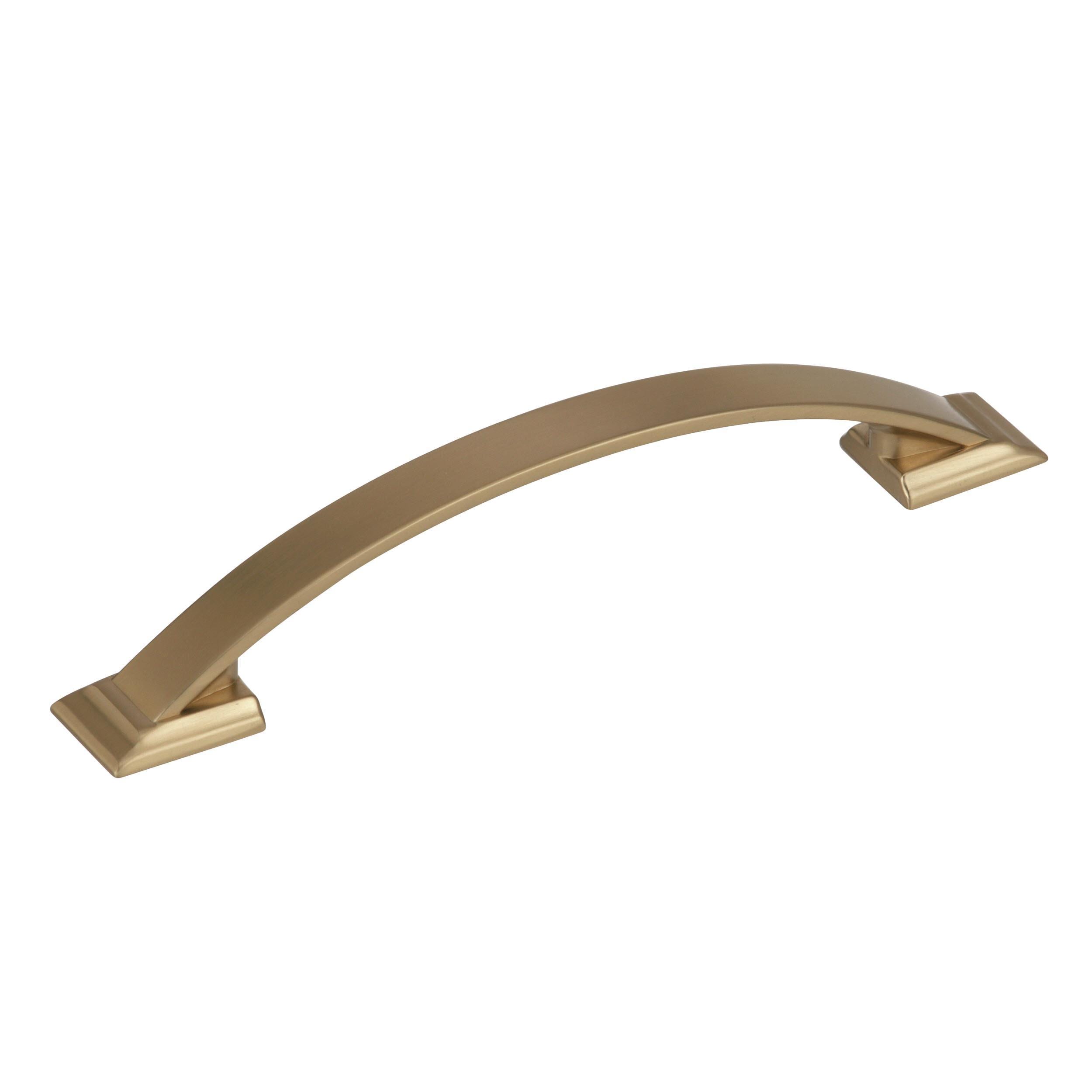 Amerock BP29363BBZ Candler 5-1/16-in , 128mm Center to Center Golden Champagne Arch Handle