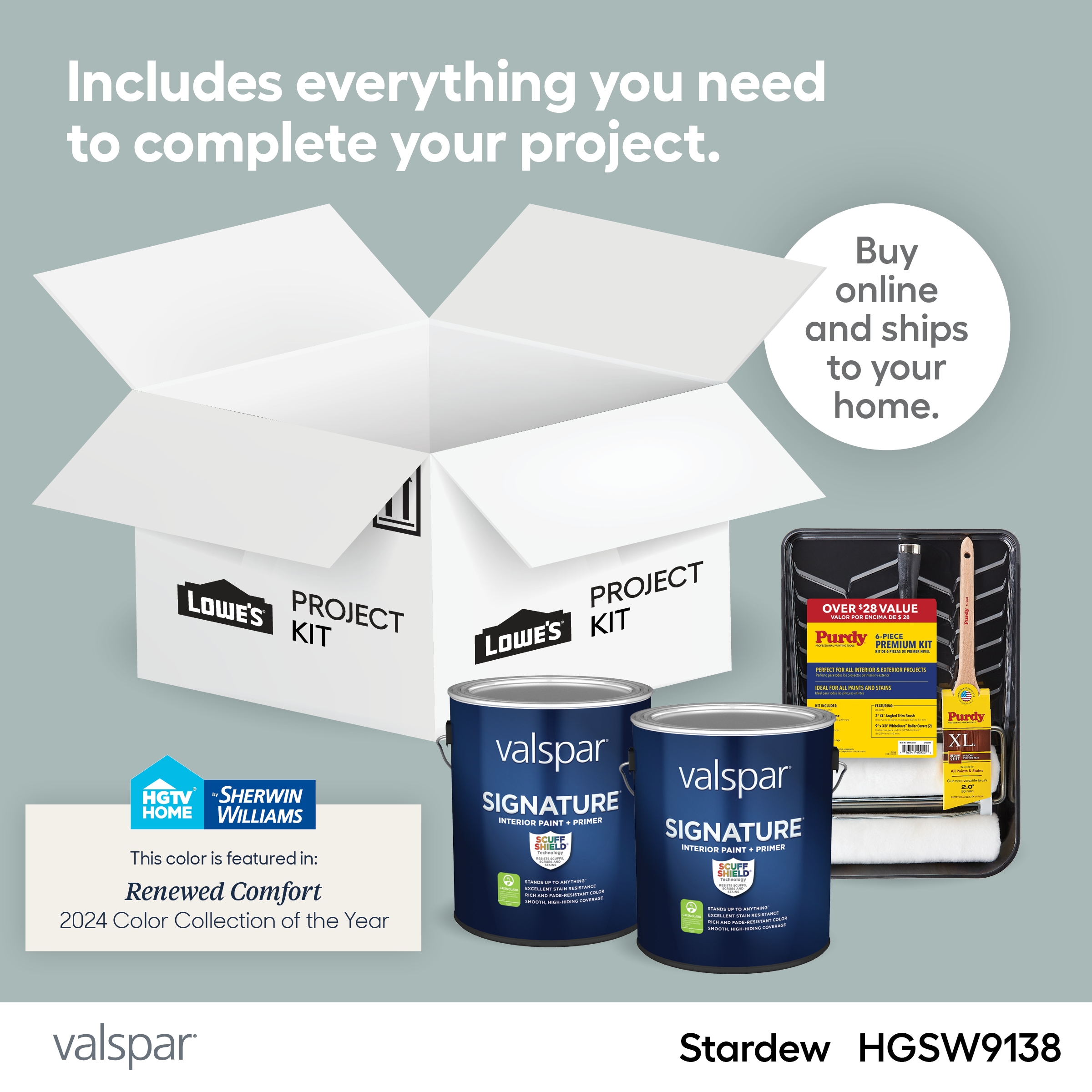 Valspar  Stardew Paint Project Kit