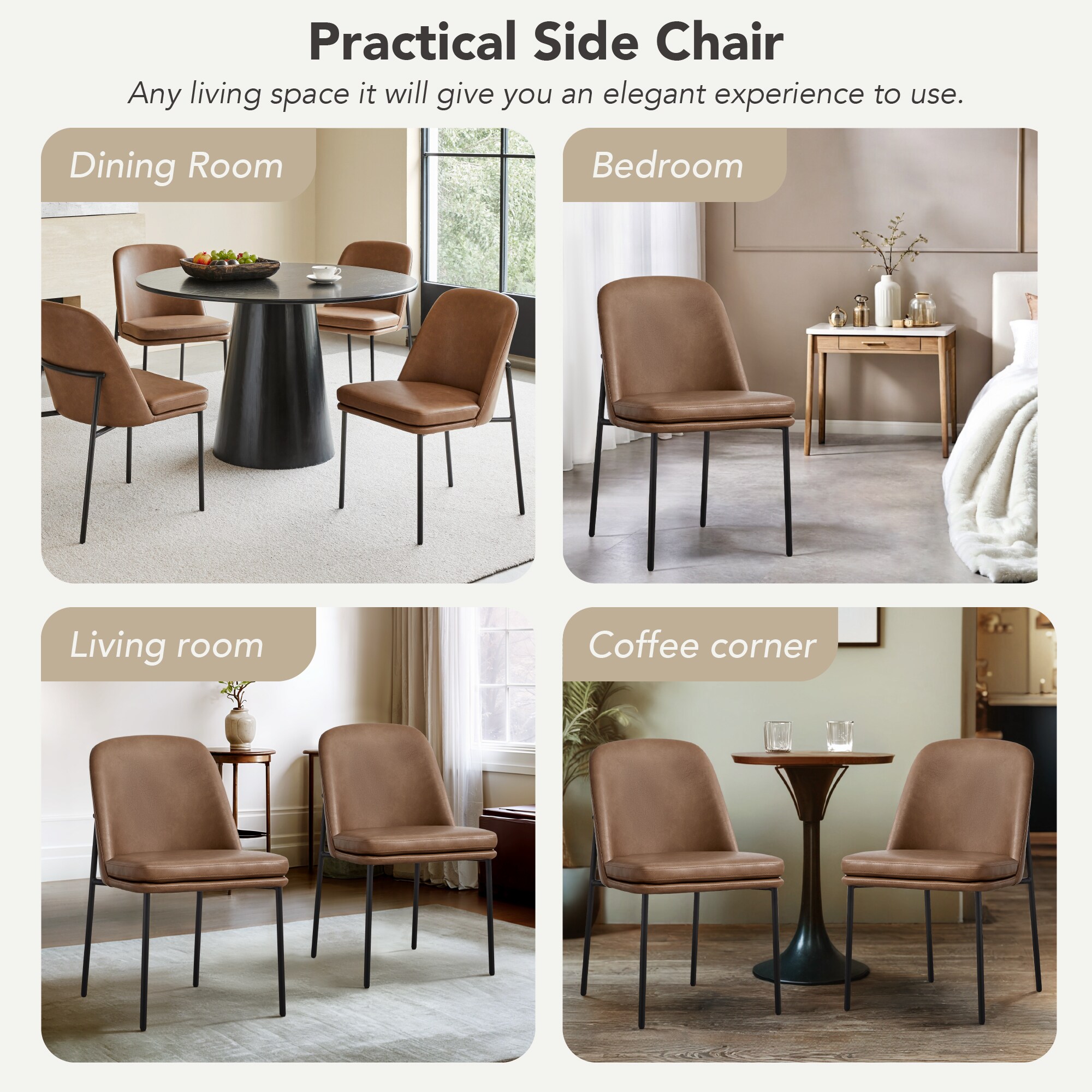 Circle 55 LSDC7019-PU6030 Dining-Chairs - View #3