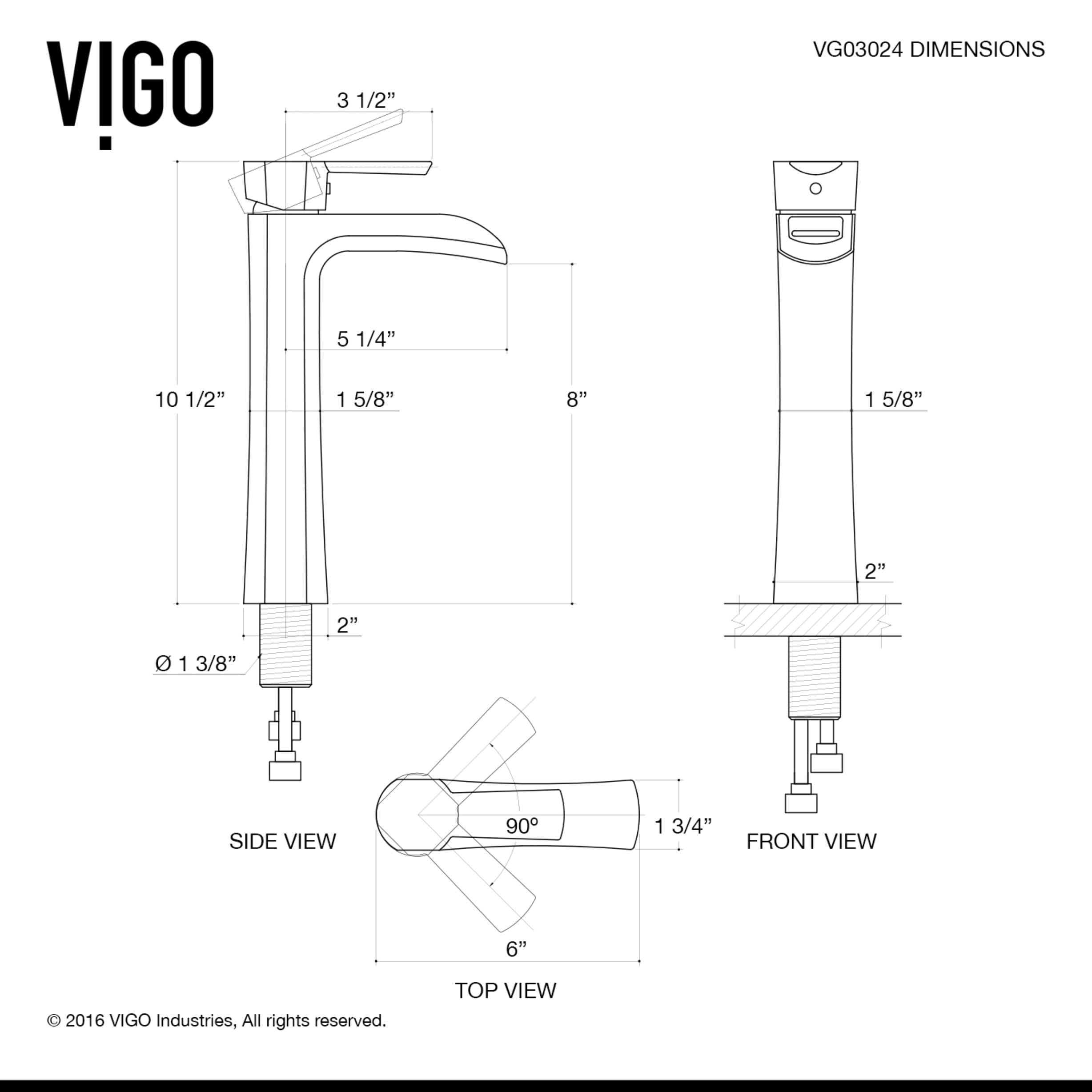 VIGO VGT1852 Bath-Sink - View #11